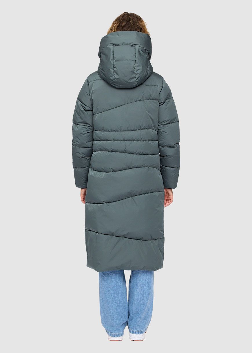 Waves Quilt Puffer Coat