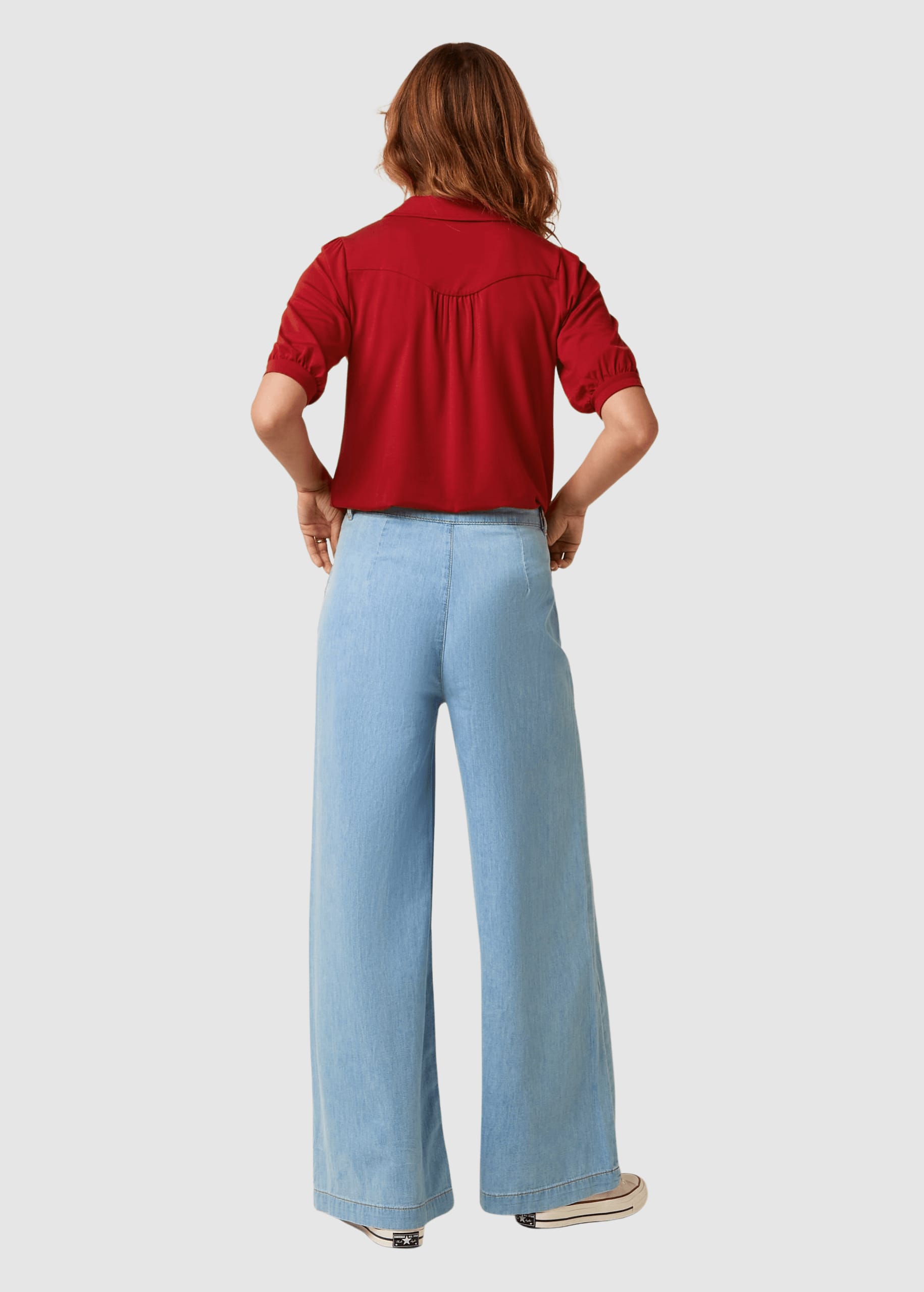 Carina Blouse Tulum Chili Red Carina Blouse Tulum Chili Red