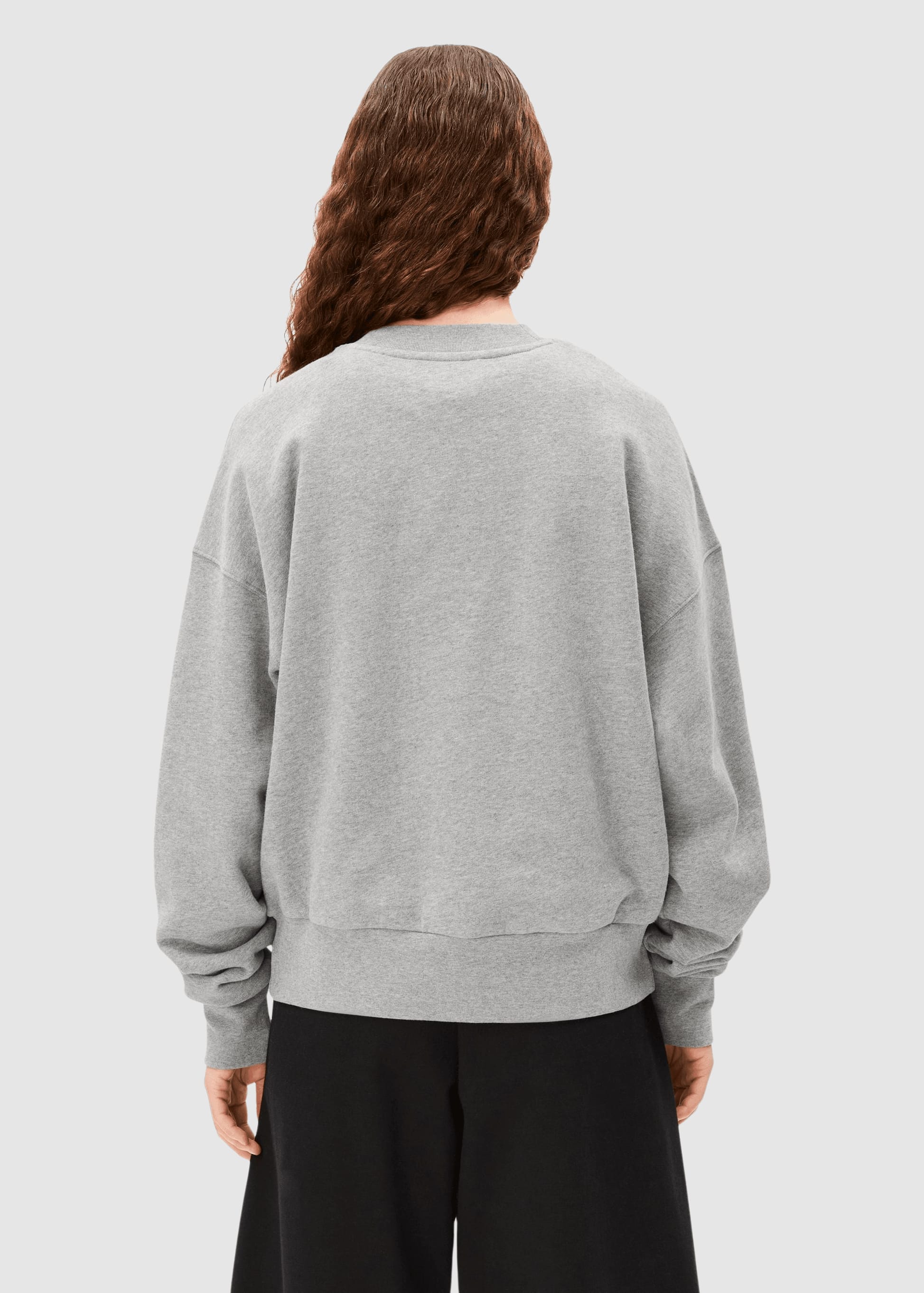 Iconic Å Alizaa Sweat Silver Melange