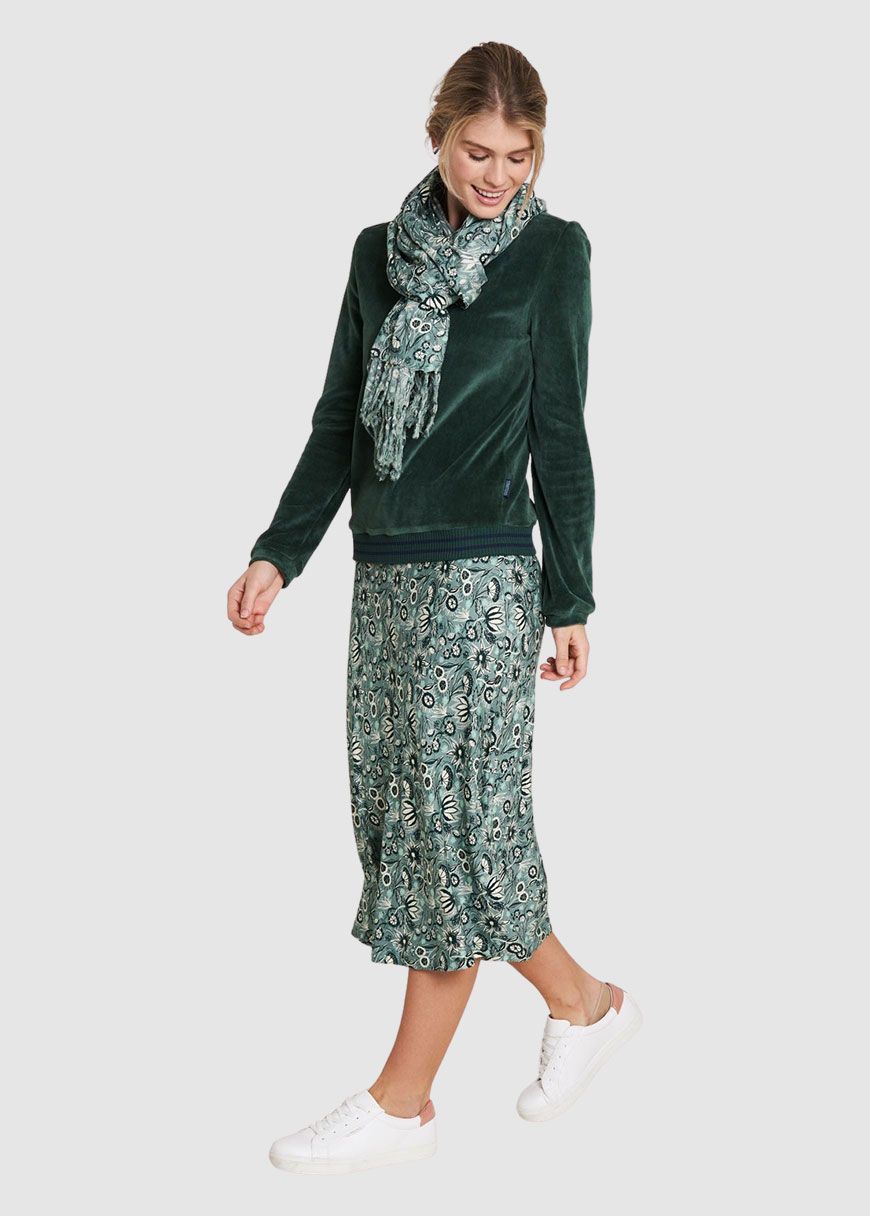 Taillierter Nicki-Pullover Taillierter Nicki-Pullover