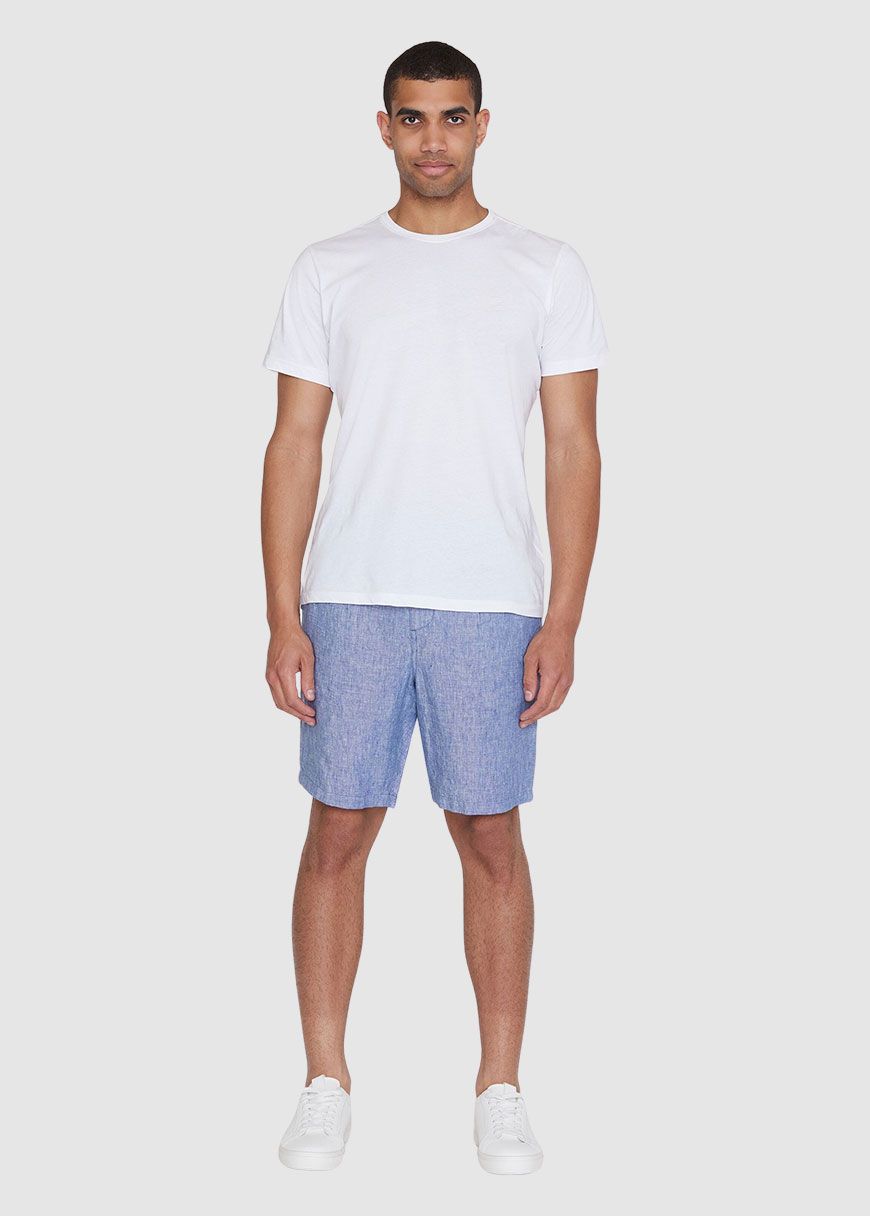 Fig Loose Linen Shorts