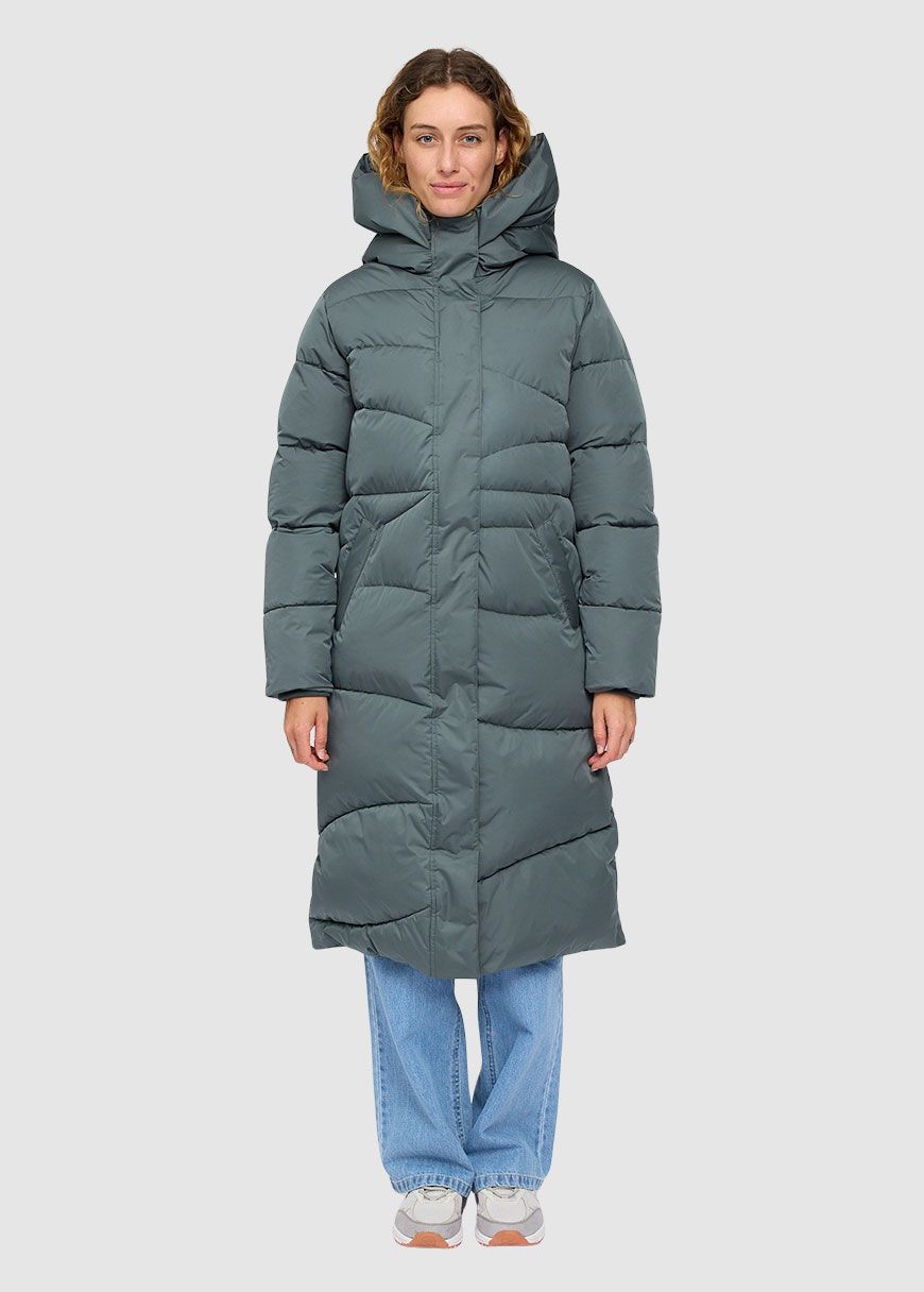 Waves Quilt Puffer Coat