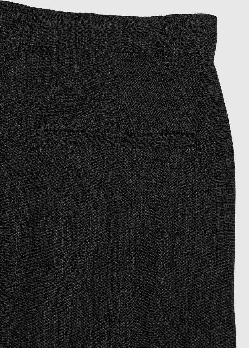 Posey Wide Mid-Rise Linen Pants Posey Wide Mid-Rise Linen Pants