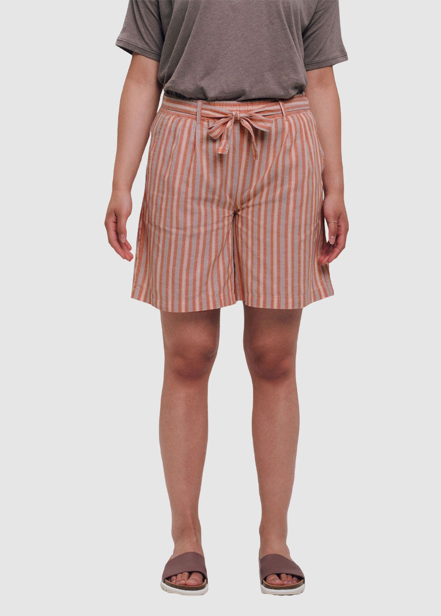 Linen Shorts Stripes Linen Shorts Stripes