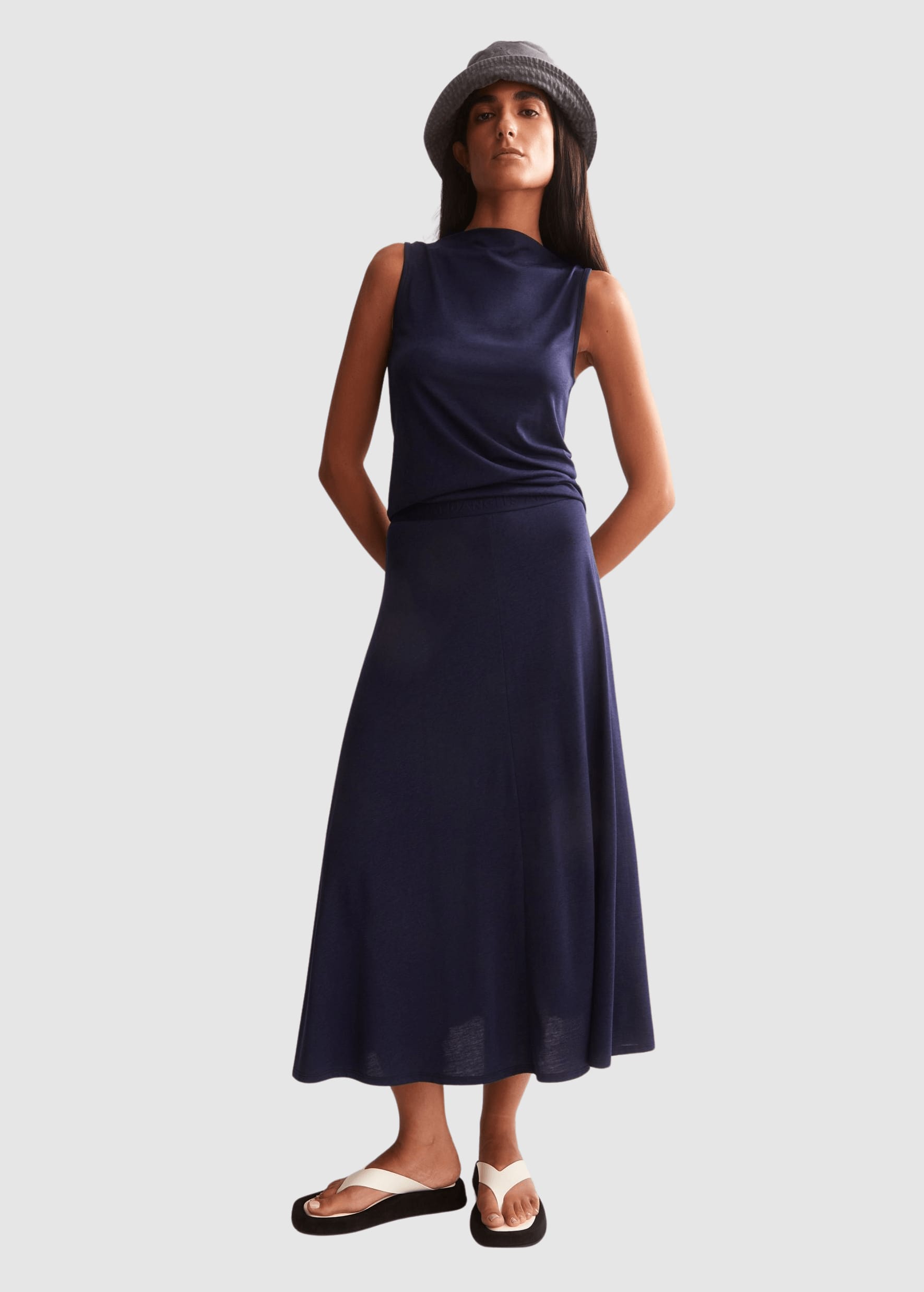 Laminiaa Top Tinted Navy