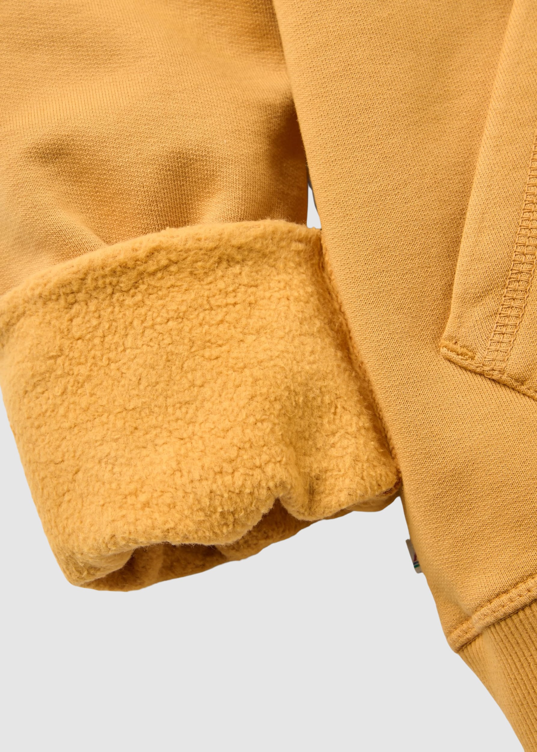 Roamer Recycled Cotton Hoodie Spruce Yellow
