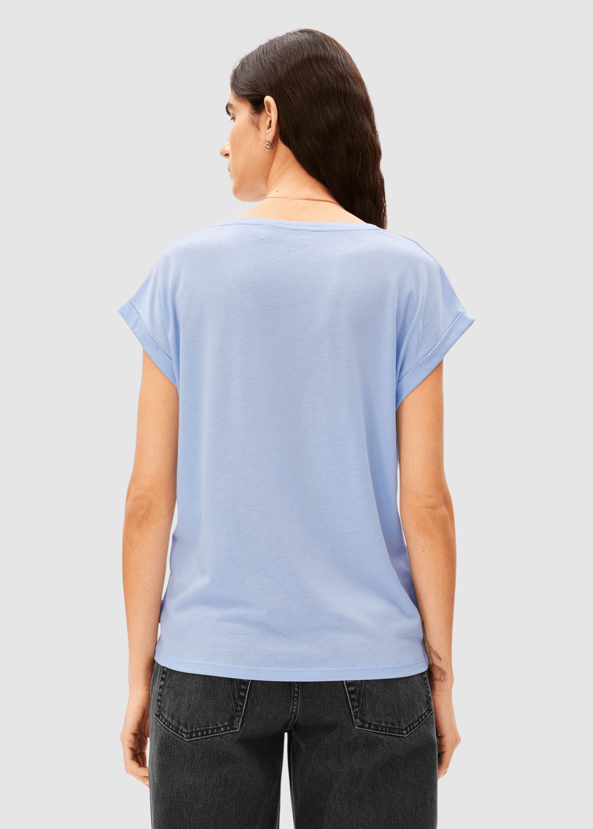 armedangels-jilaana-t-shirt-soft-blue-2.jpeg Jilaana T-Shirt Soft Blue