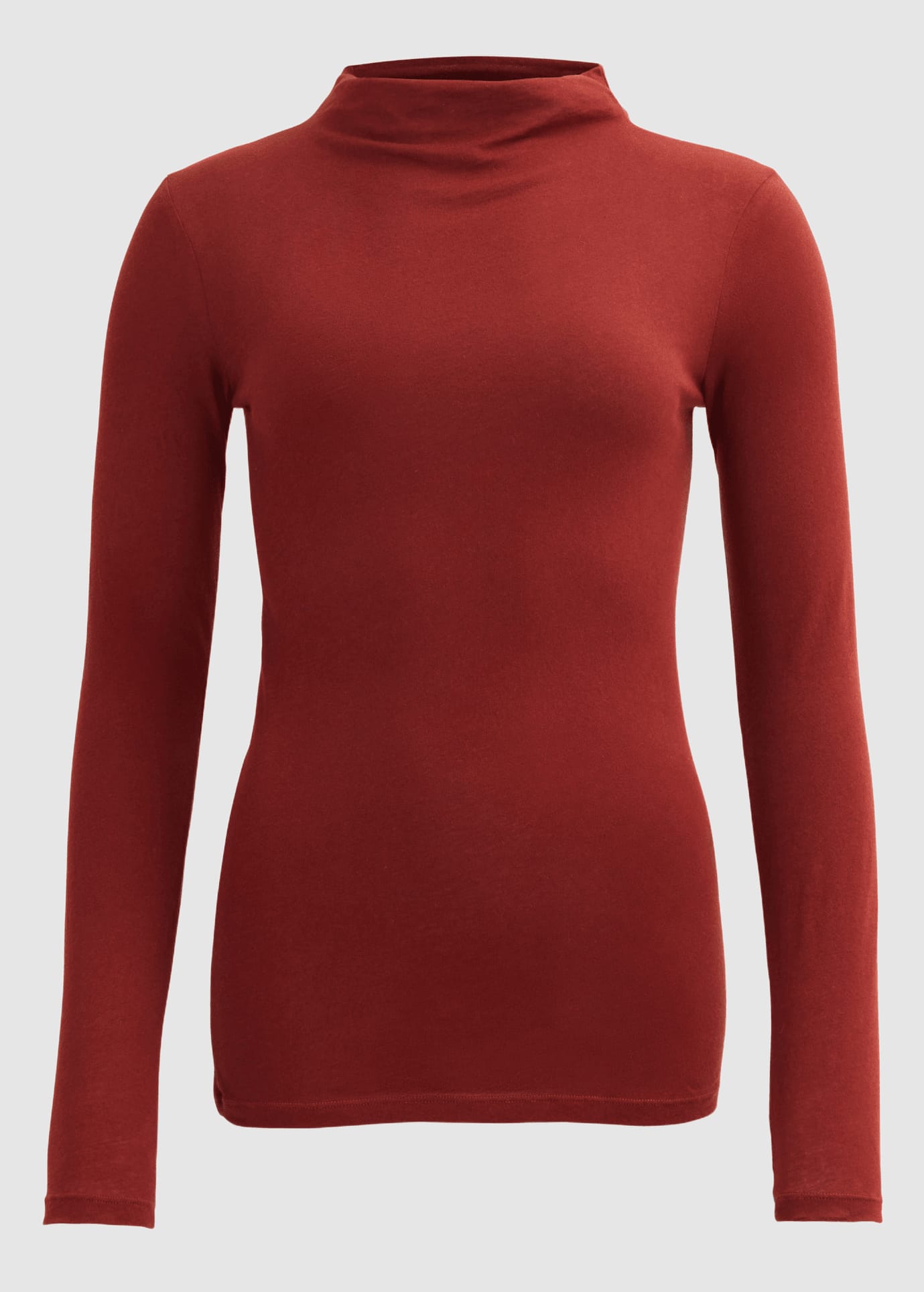 people-wear-organic-rollkragen-langarm-shirt-terrakotta-1.jpeg Rollkragen Langarm-Shirt Terrakotta