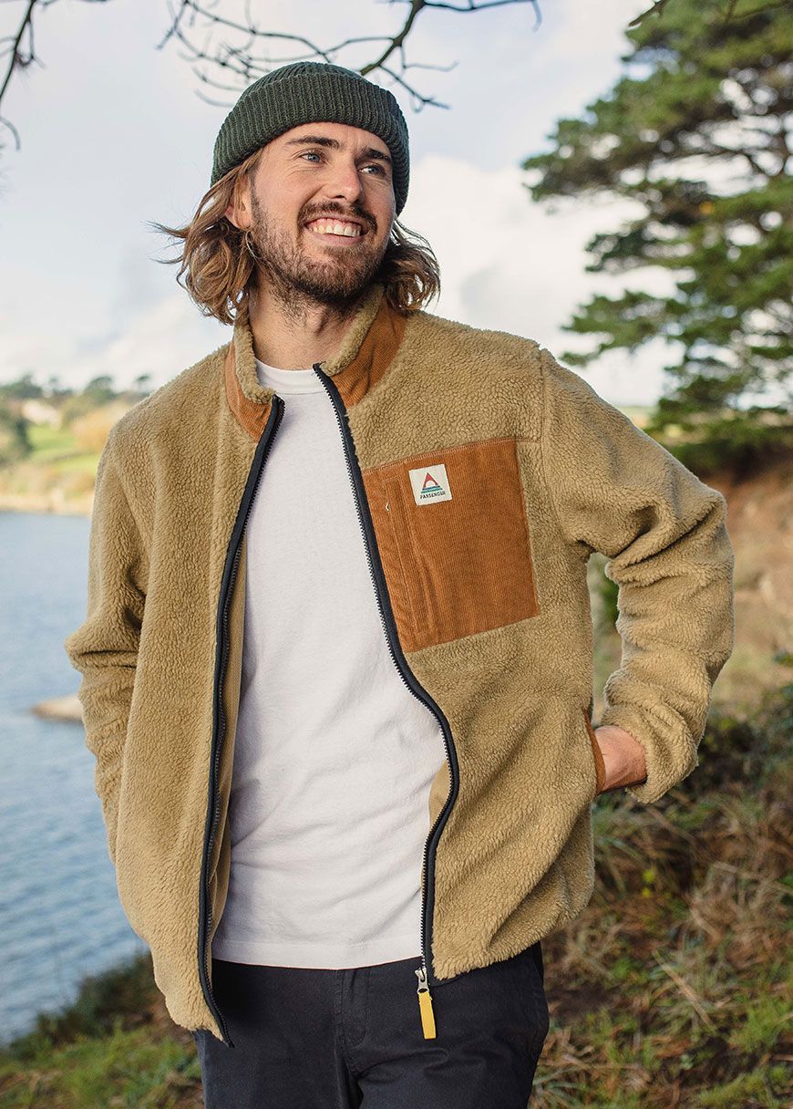 passenger_trekker_recycled_deep_pile_sherpa_fleece_AW_25_PAS_M_FL_BQT_96_Biscuit_8_42668894c5 Trekker Recycled Deep Pile Sherpa Fleece