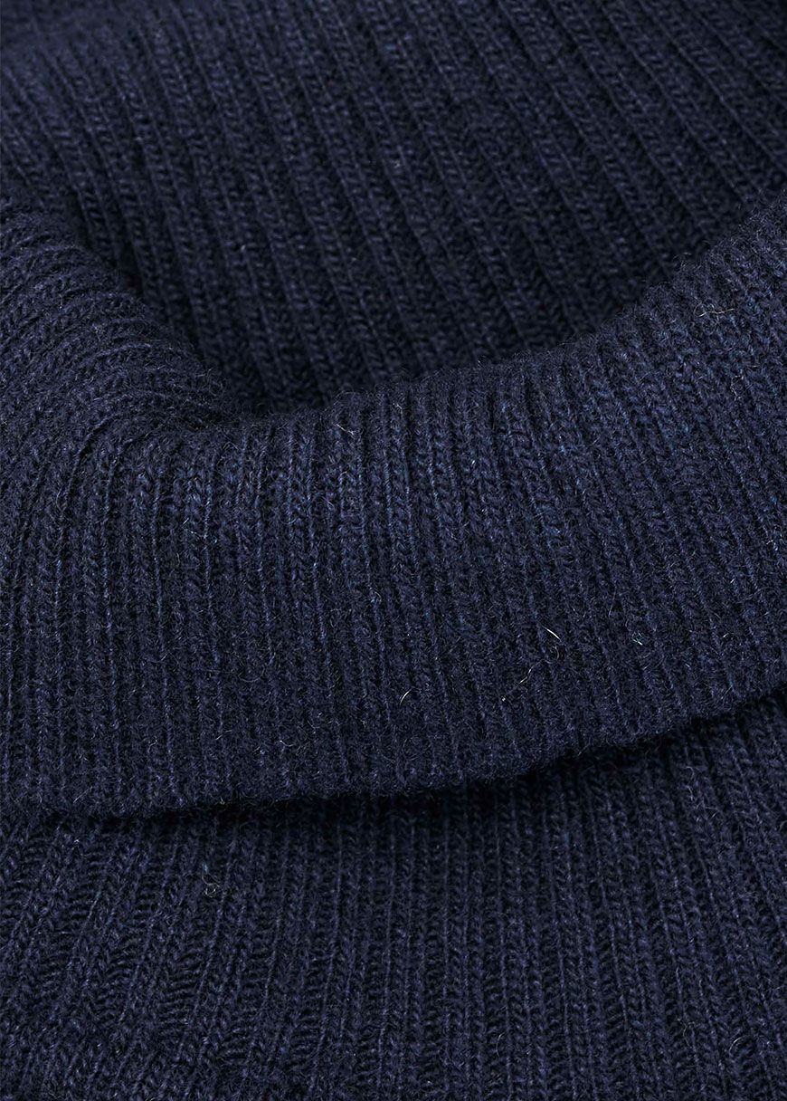 Roll Neck Wool Knit