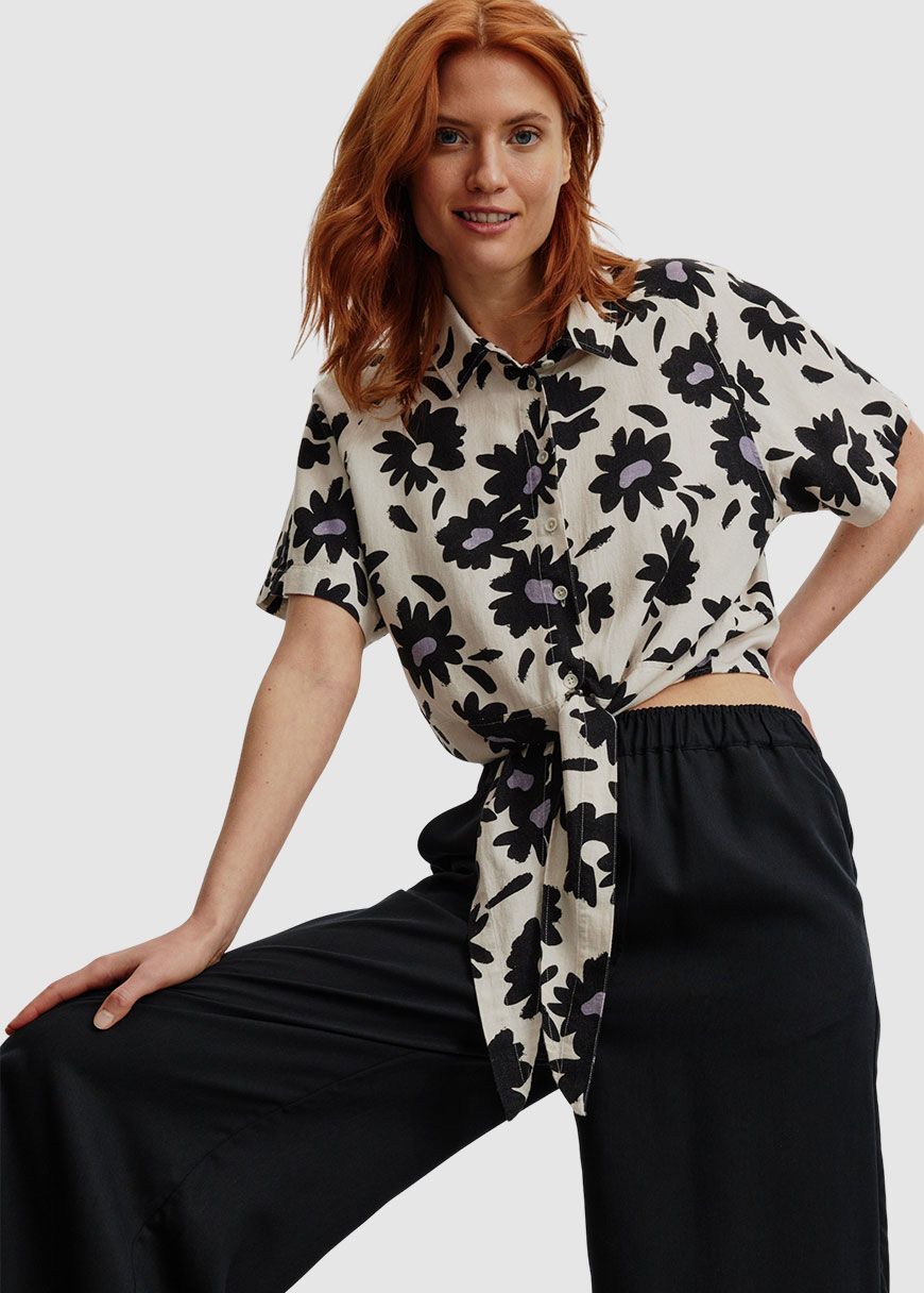 Bluse Ocra Bloom