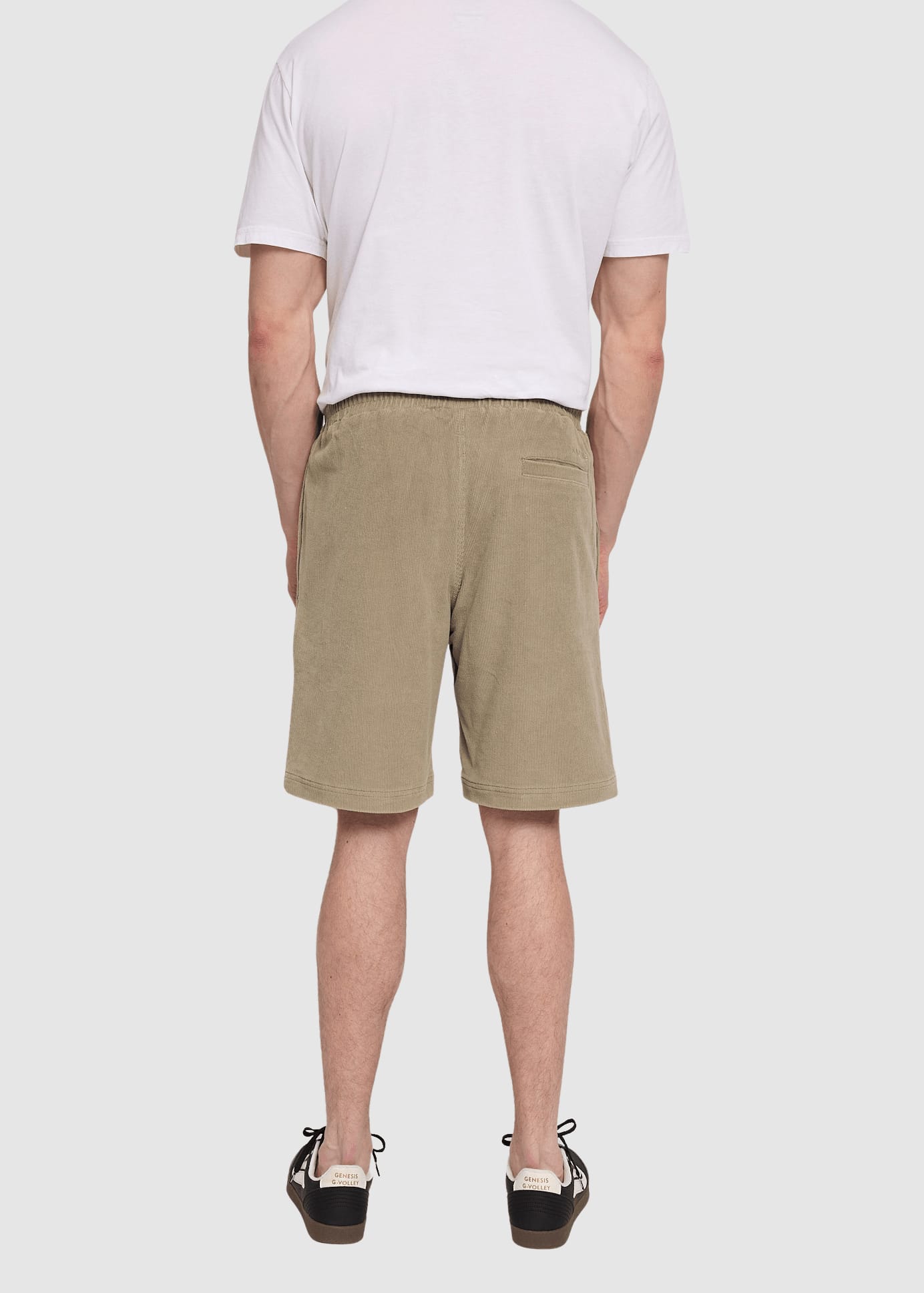Corduroy Pull-On Shorts Light Khaki Corduroy Pull-On Shorts Light Khaki