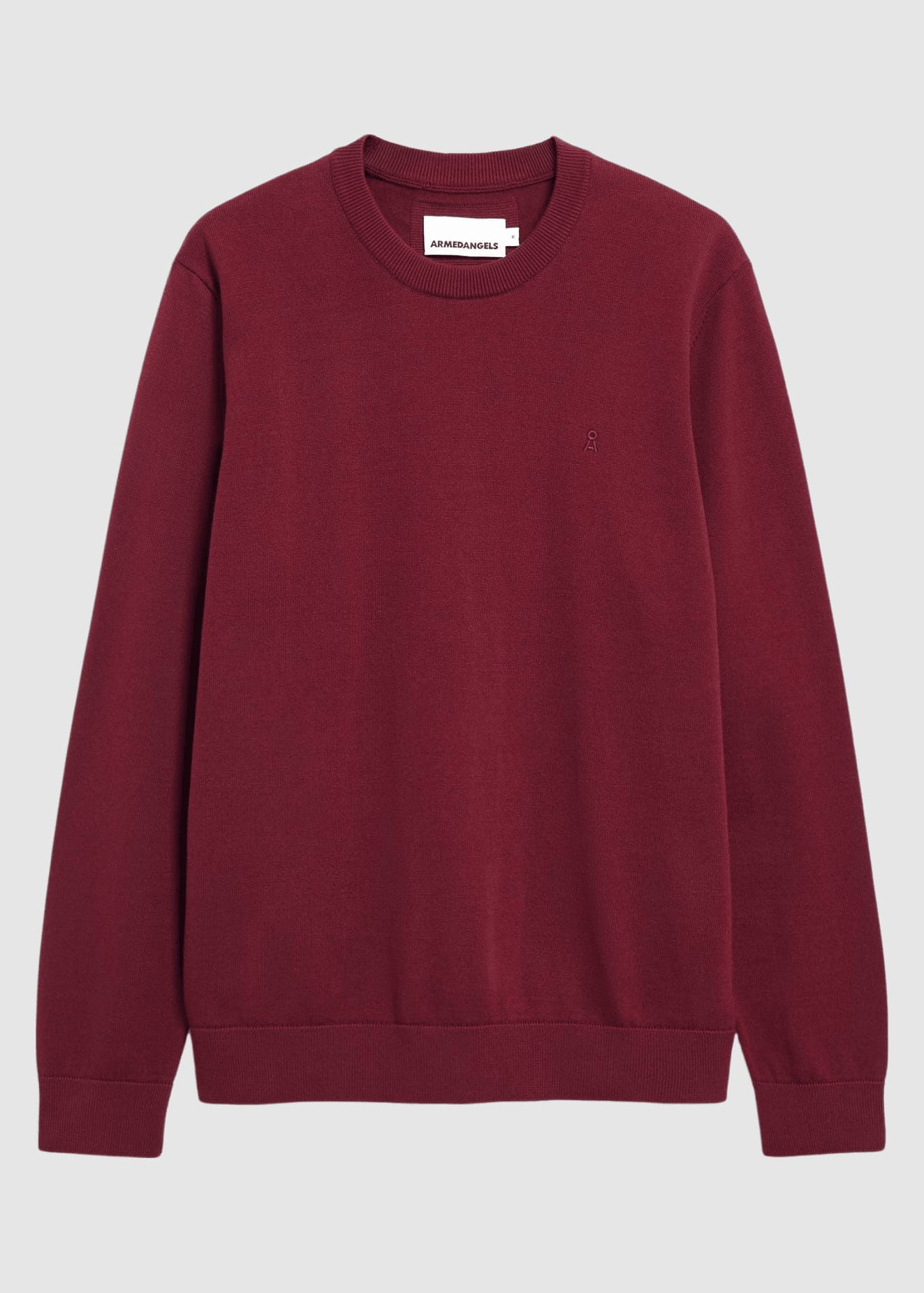 armedangels-loukaa-knit-sweater-velvet-red-6.jpeg Loukaa Knit Sweater Velvet Red