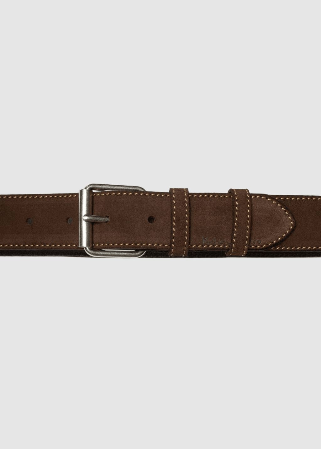 nudie-jeans-pedersson-suede-belt-dark-brown-1.jpeg Pedersson Suede Belt Dark Brown