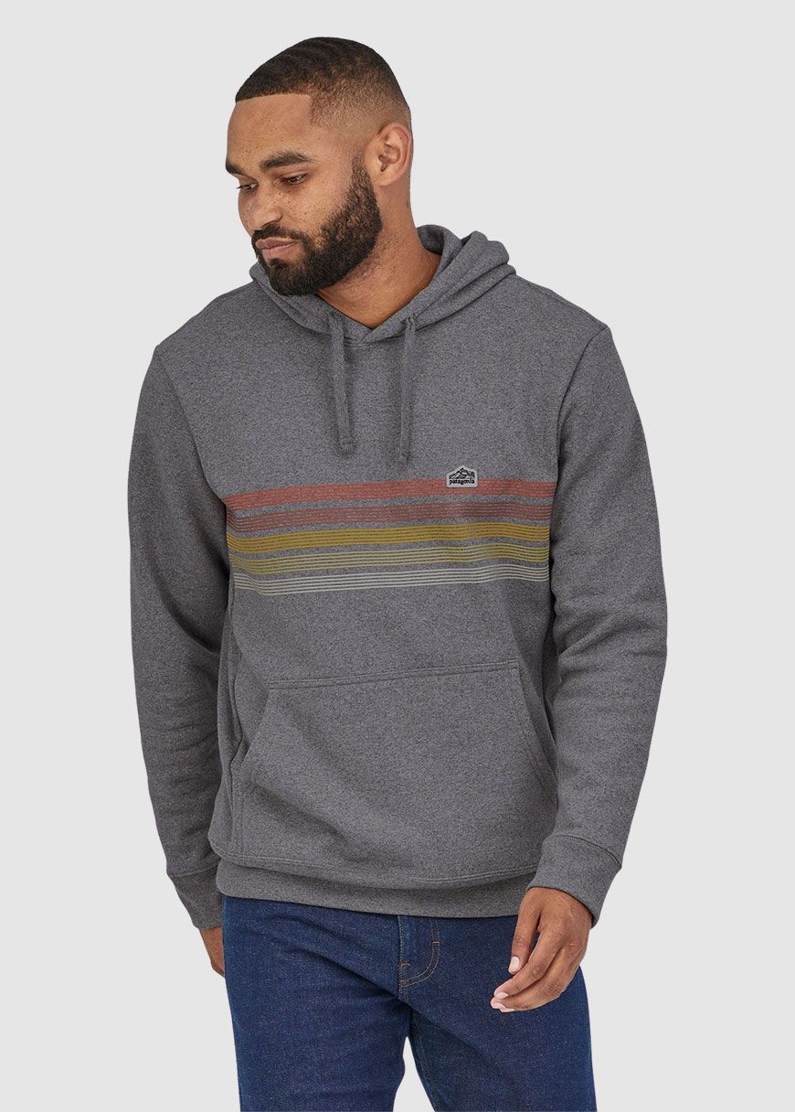 Line Logo Ridge Stripe Uprisal Hoody Line Logo Ridge Stripe Uprisal Hoody