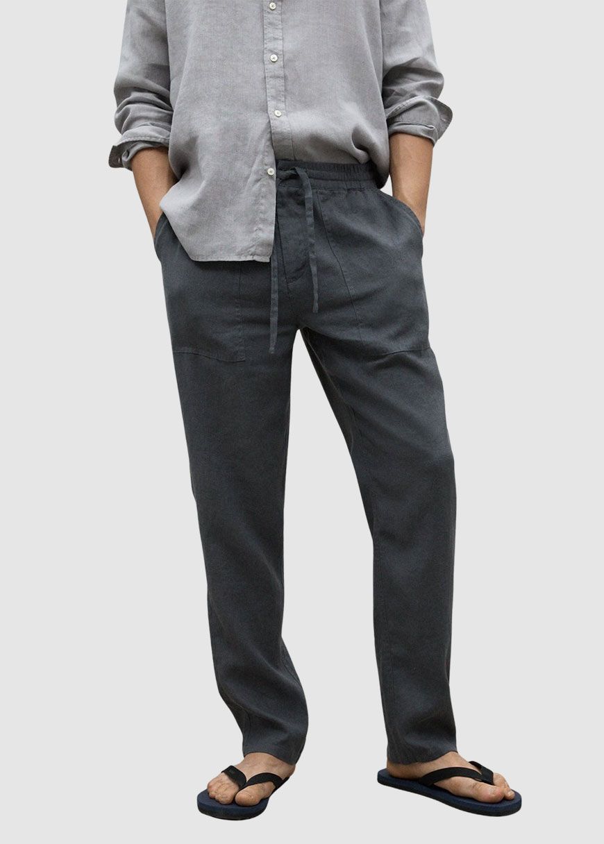 Ethicalf Linen Pants Man