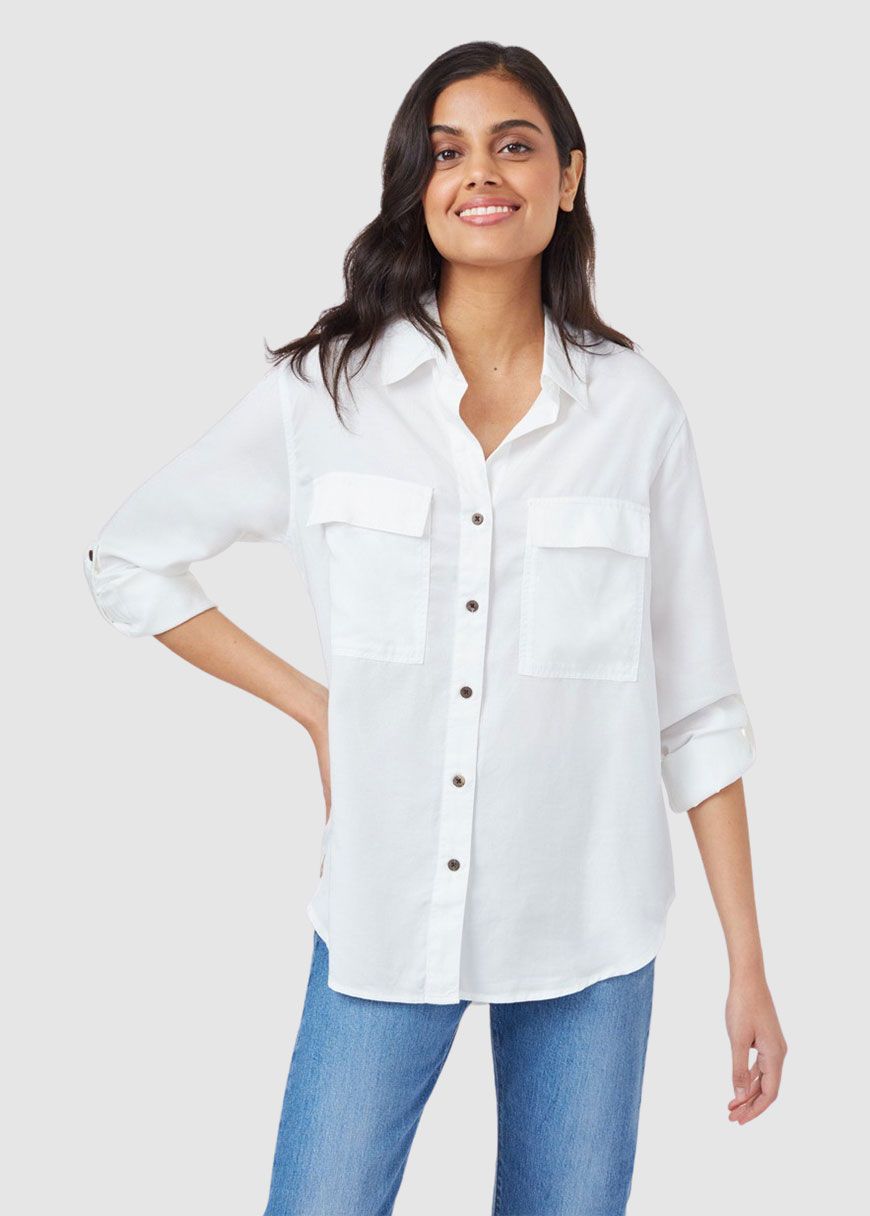 W Tencel Everyday Blouse W Tencel Everyday Blouse