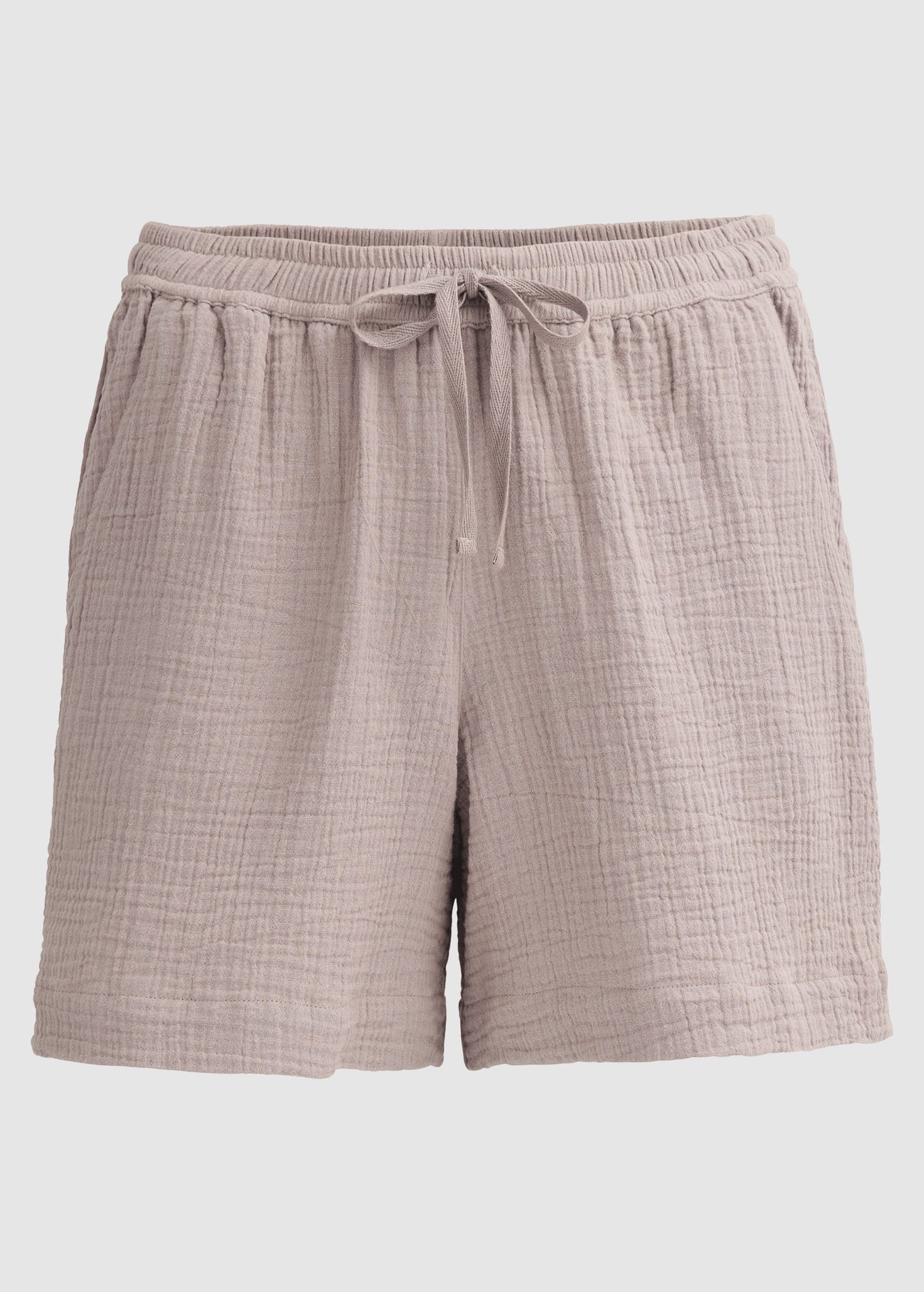 Musselin-Shorts Dunkelsand Musselin-Shorts Dunkelsand