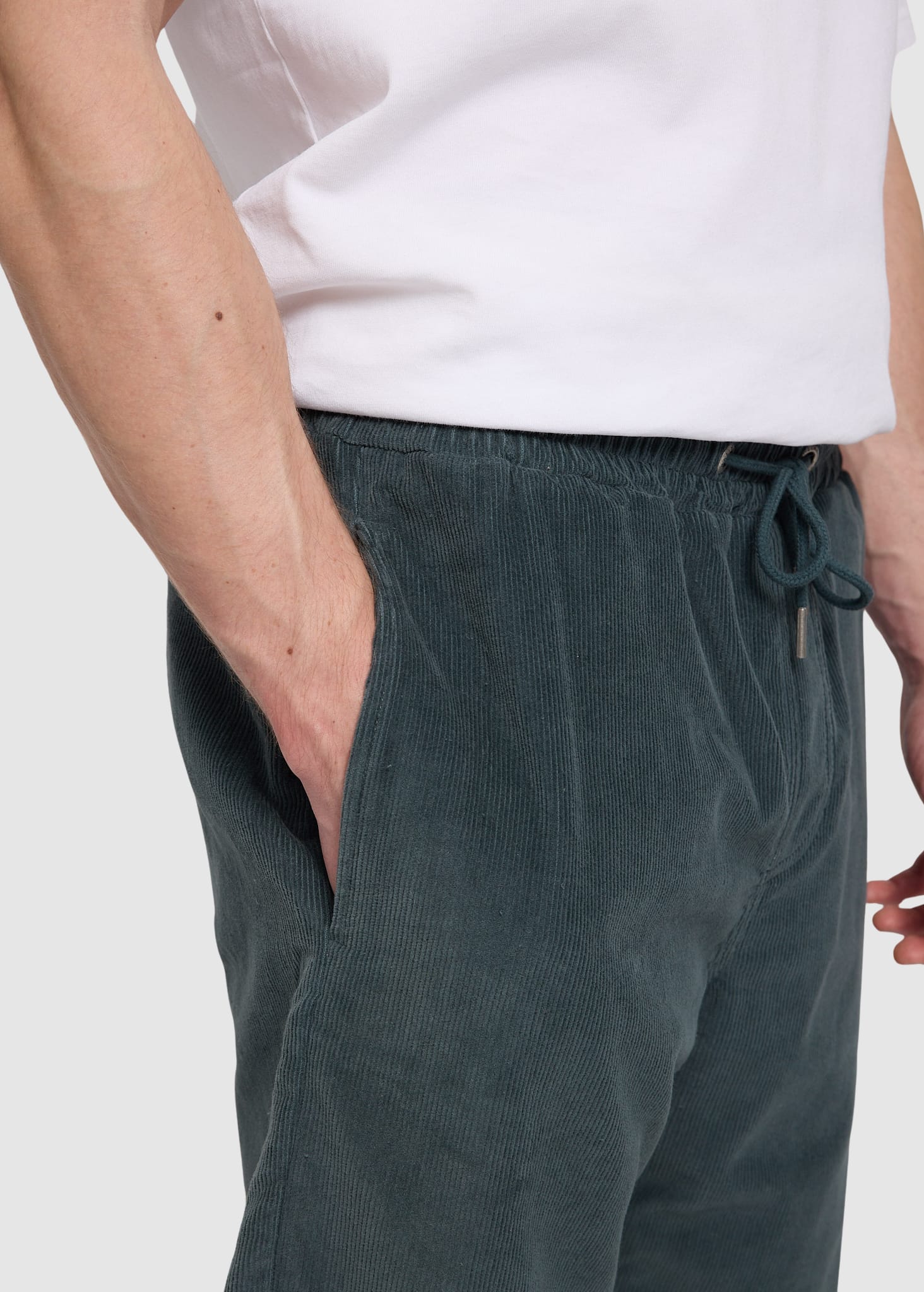 Corduroy Pull-On Shorts Bottle Corduroy Pull-On Shorts Bottle