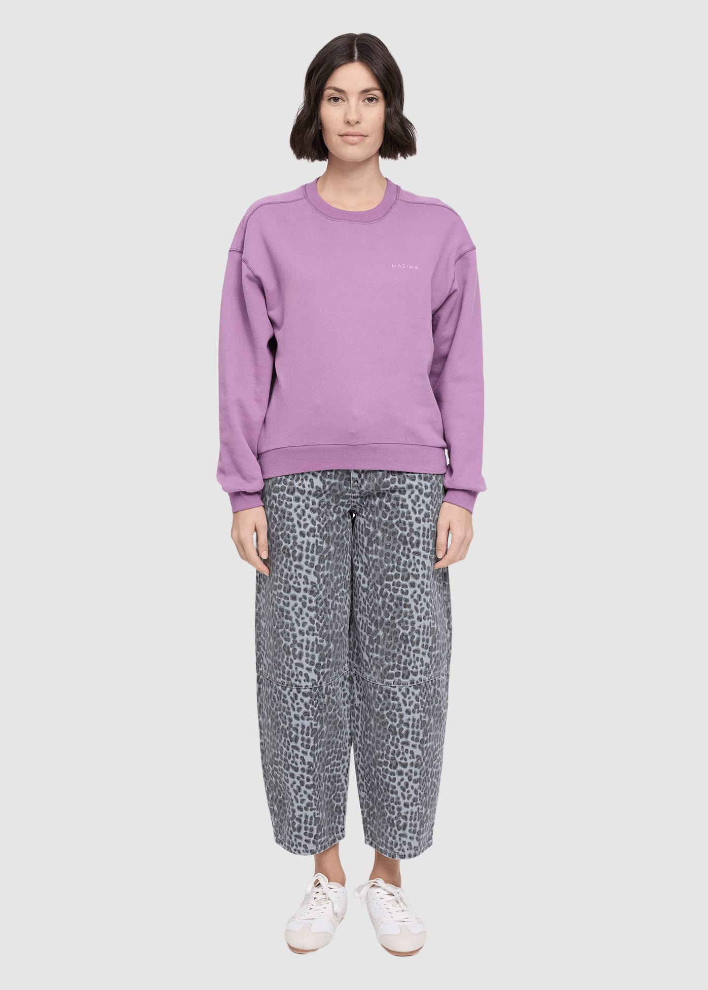 mazine-basic-sweatshirt-grape-pink-4.jpeg Basic Sweatshirt Grape Pink