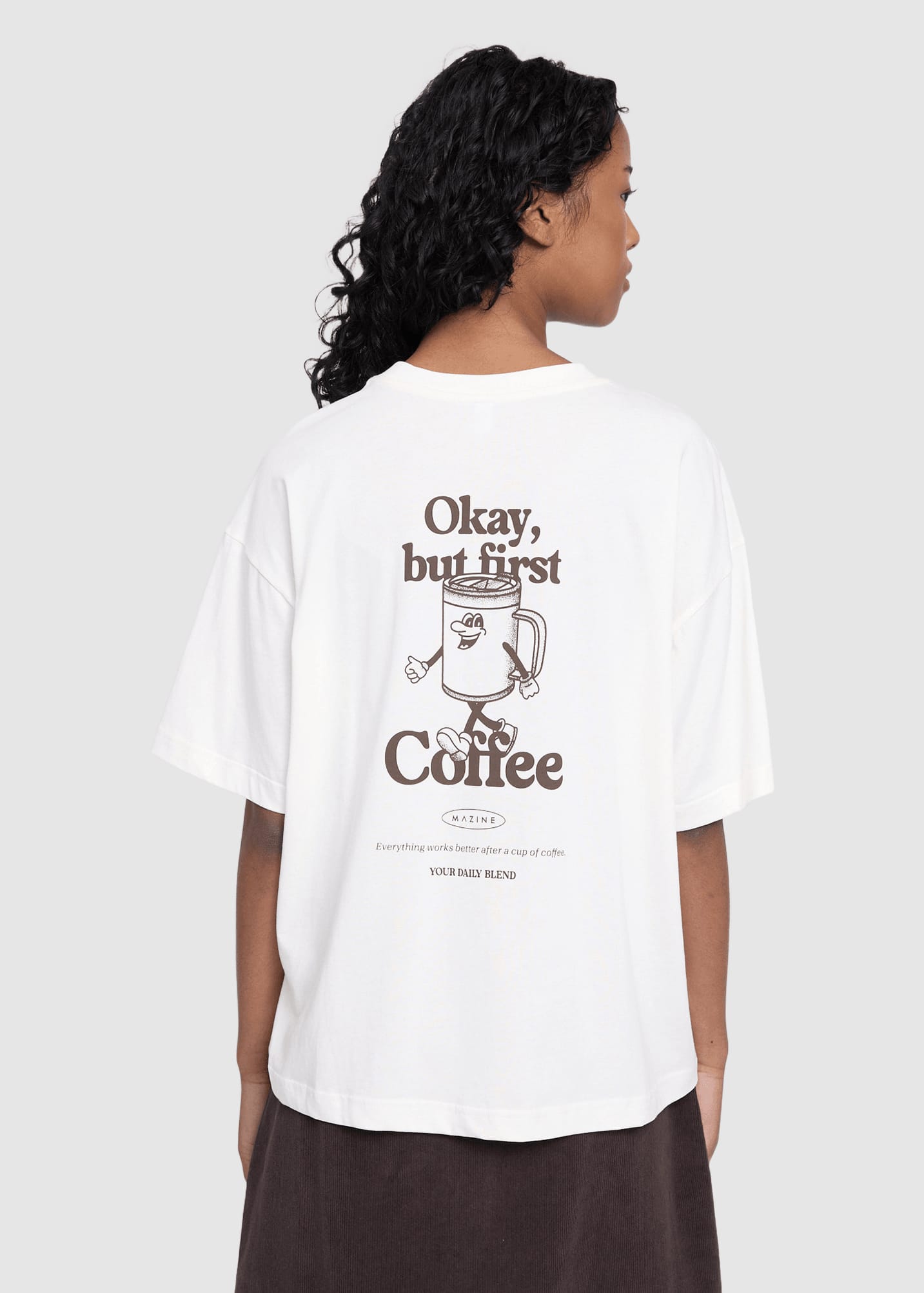 mazine-back-print-theme-t-shirt-offwhite-coffee-1.jpeg Back Print Theme T-Shirt Offwhite Coffee