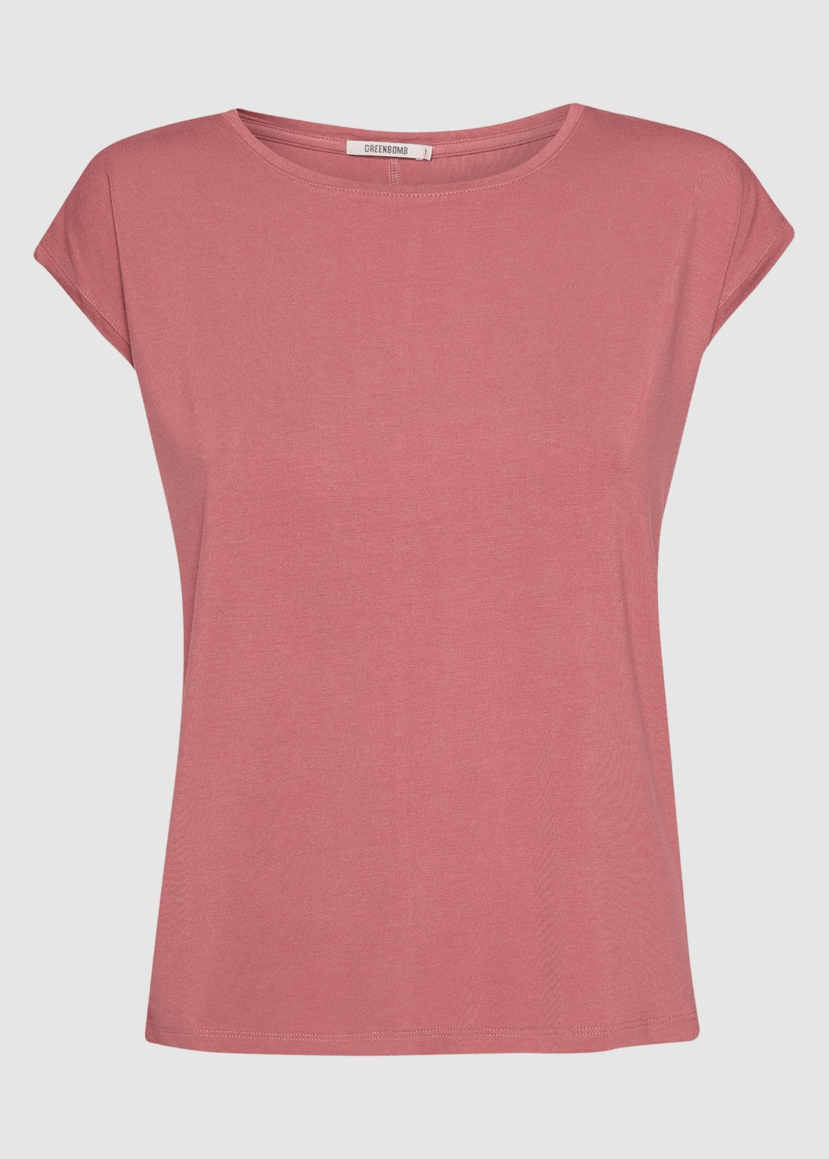 Basic Timid Shirts Dark Rose