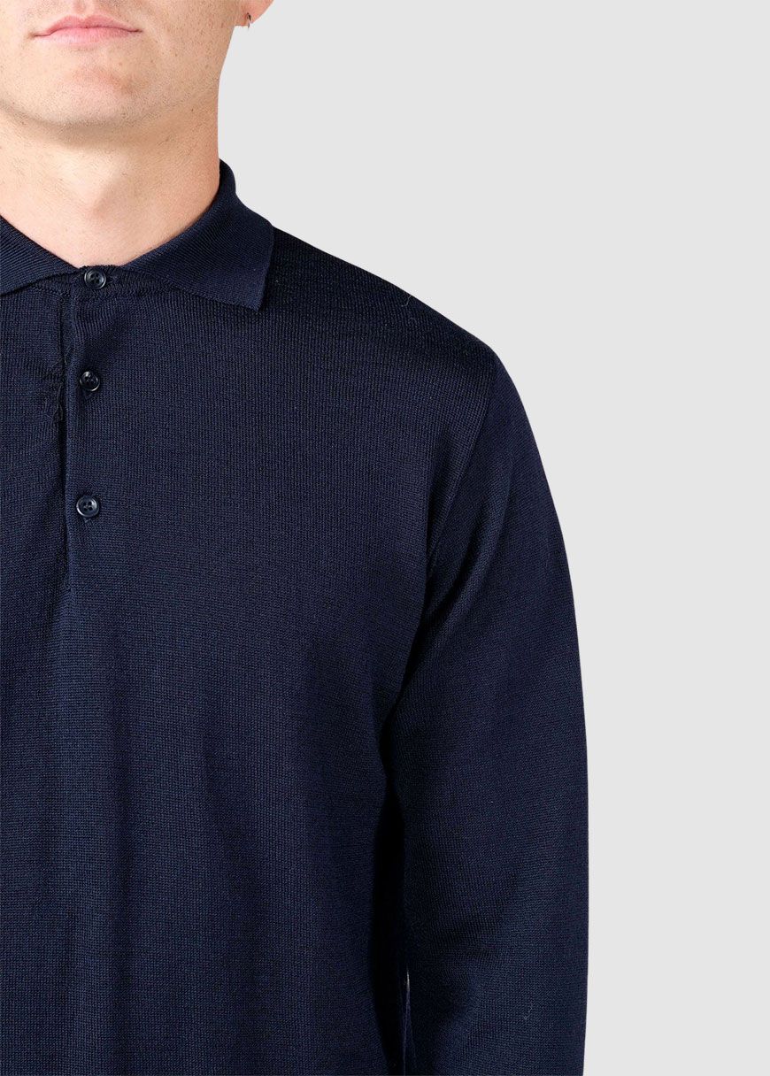 L/S Knit Polo