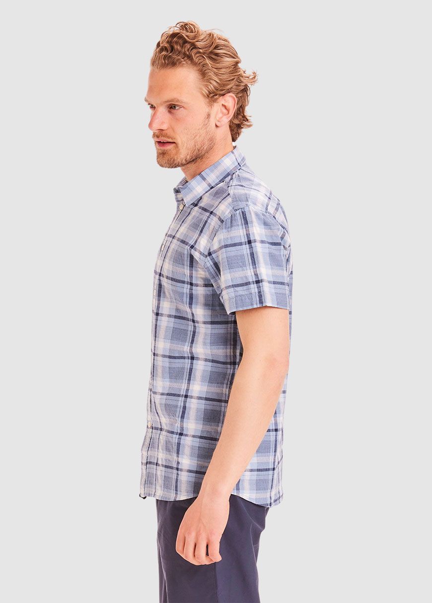 Larch Big Checked SS Shirt Larch Big Checked SS Shirt