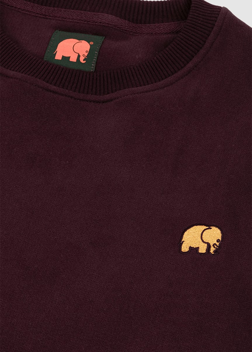 trendsplant-organic-essential-sweatshirt-wine-red-5.jpeg Organic Essential Sweatshirt Wine Red