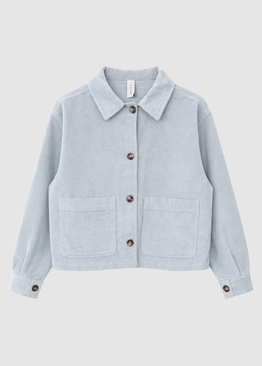 Corduroy Shacket Pearl Blue Corduroy Shacket Pearl Blue