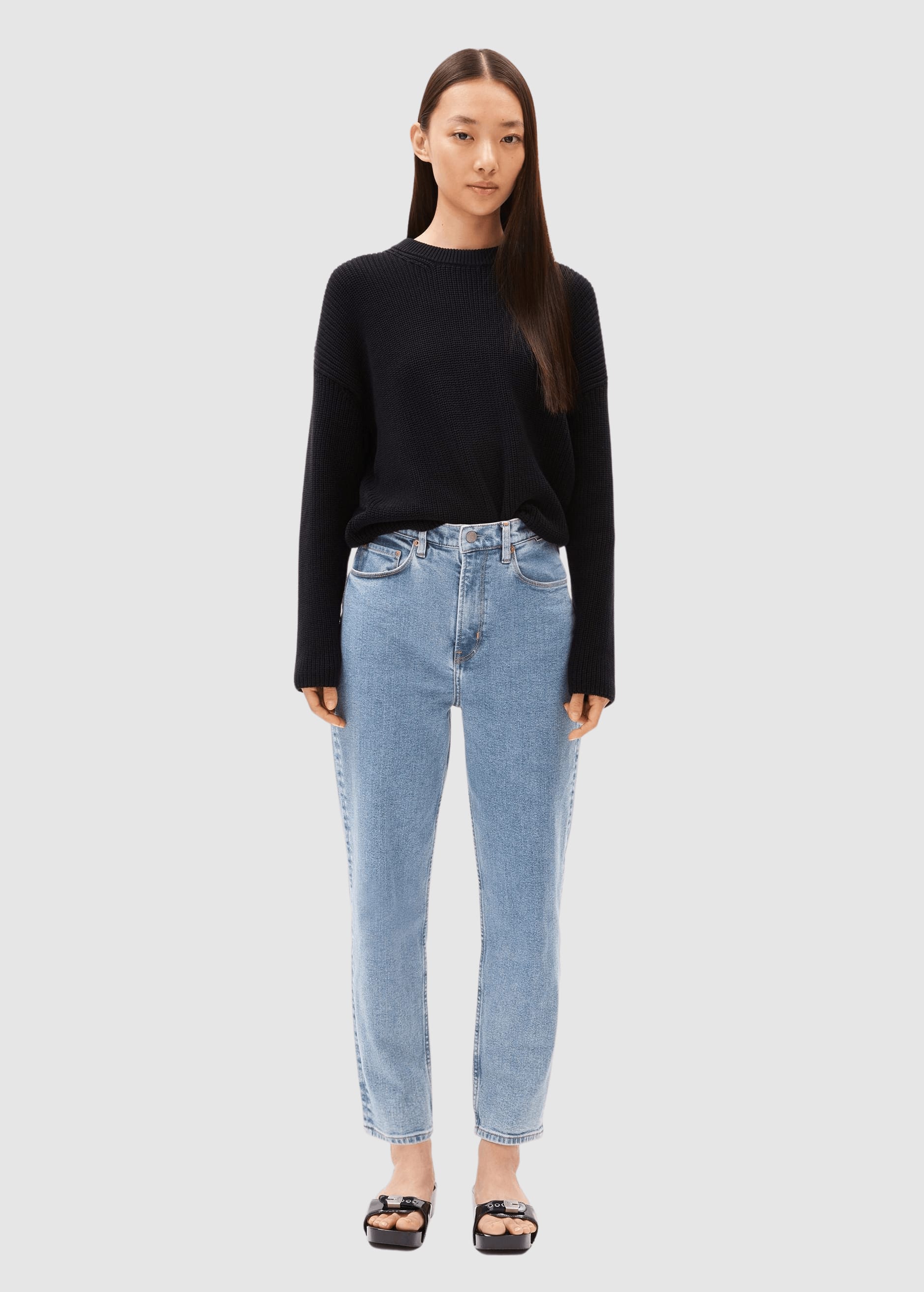 Mairaa High Waist Mom Jean Europie