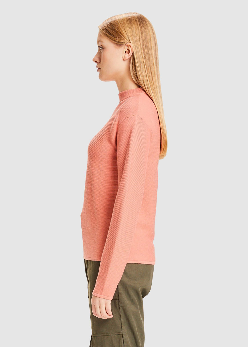 Myrthe Basic Cotton Mock Neck Myrthe Basic Cotton Mock Neck
