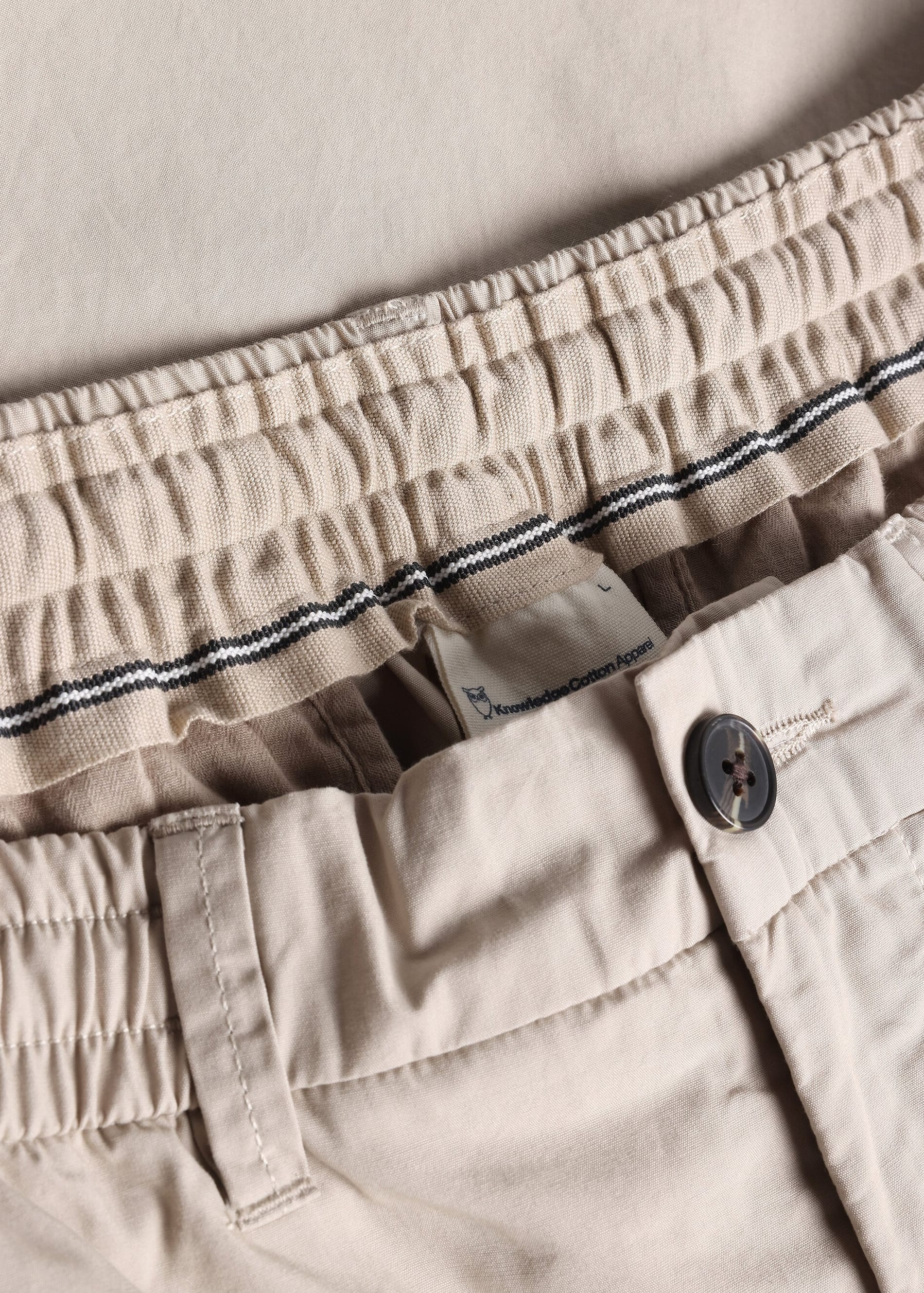 Fig Comfort Poplin Shorts Light Feather Gray