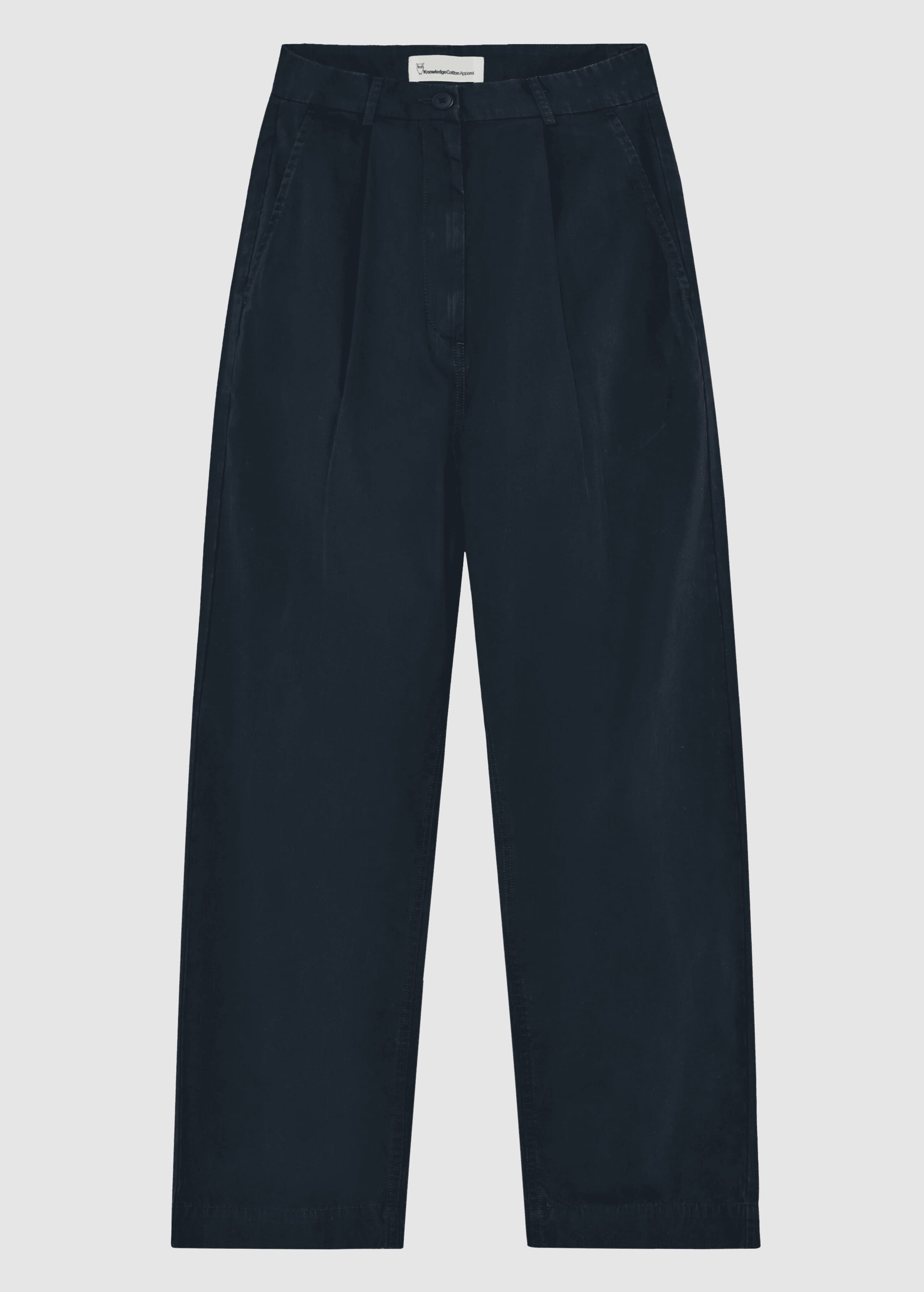 Poplin Pleat Pants Total Eclipse