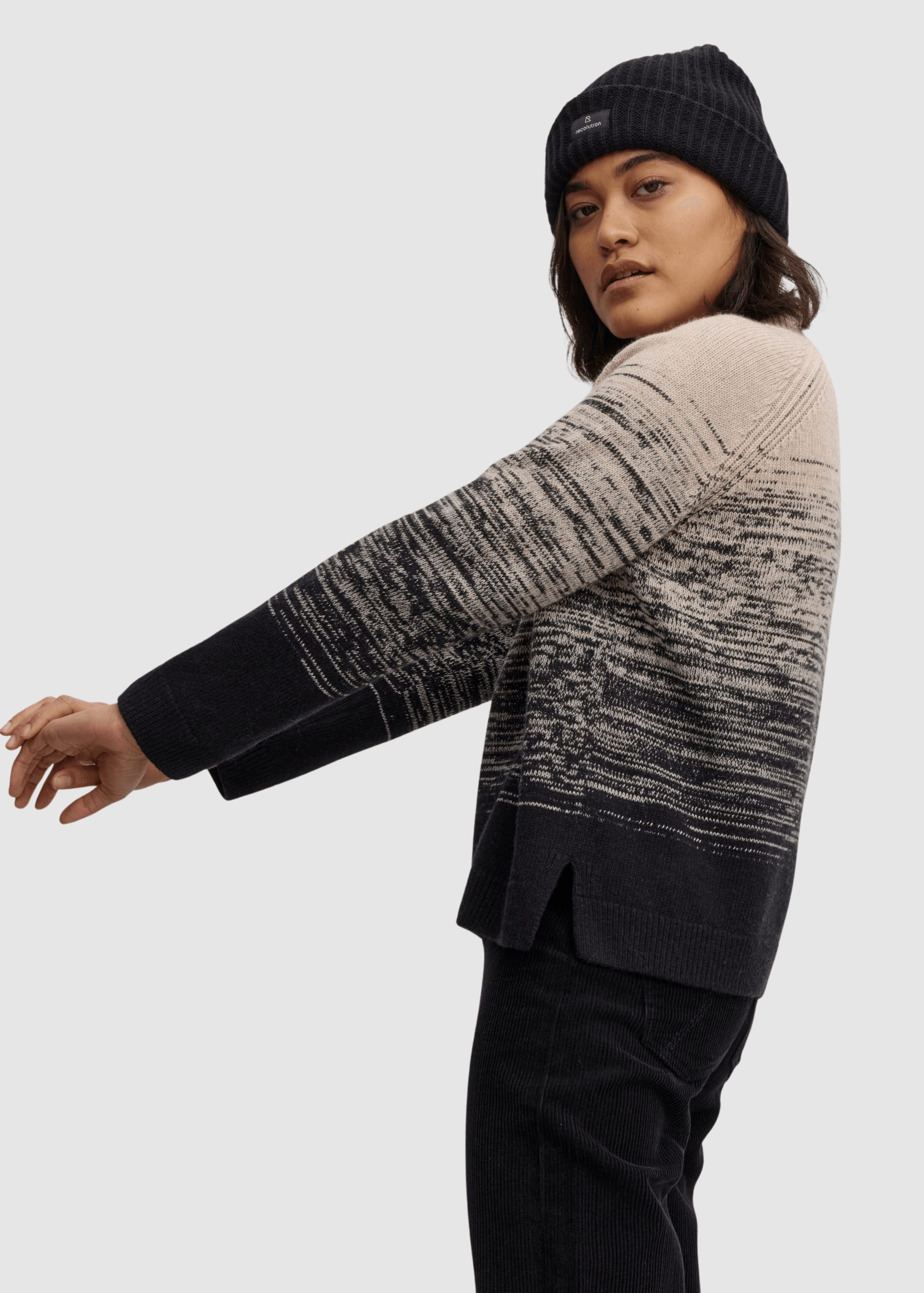 Erica Corduroy Black