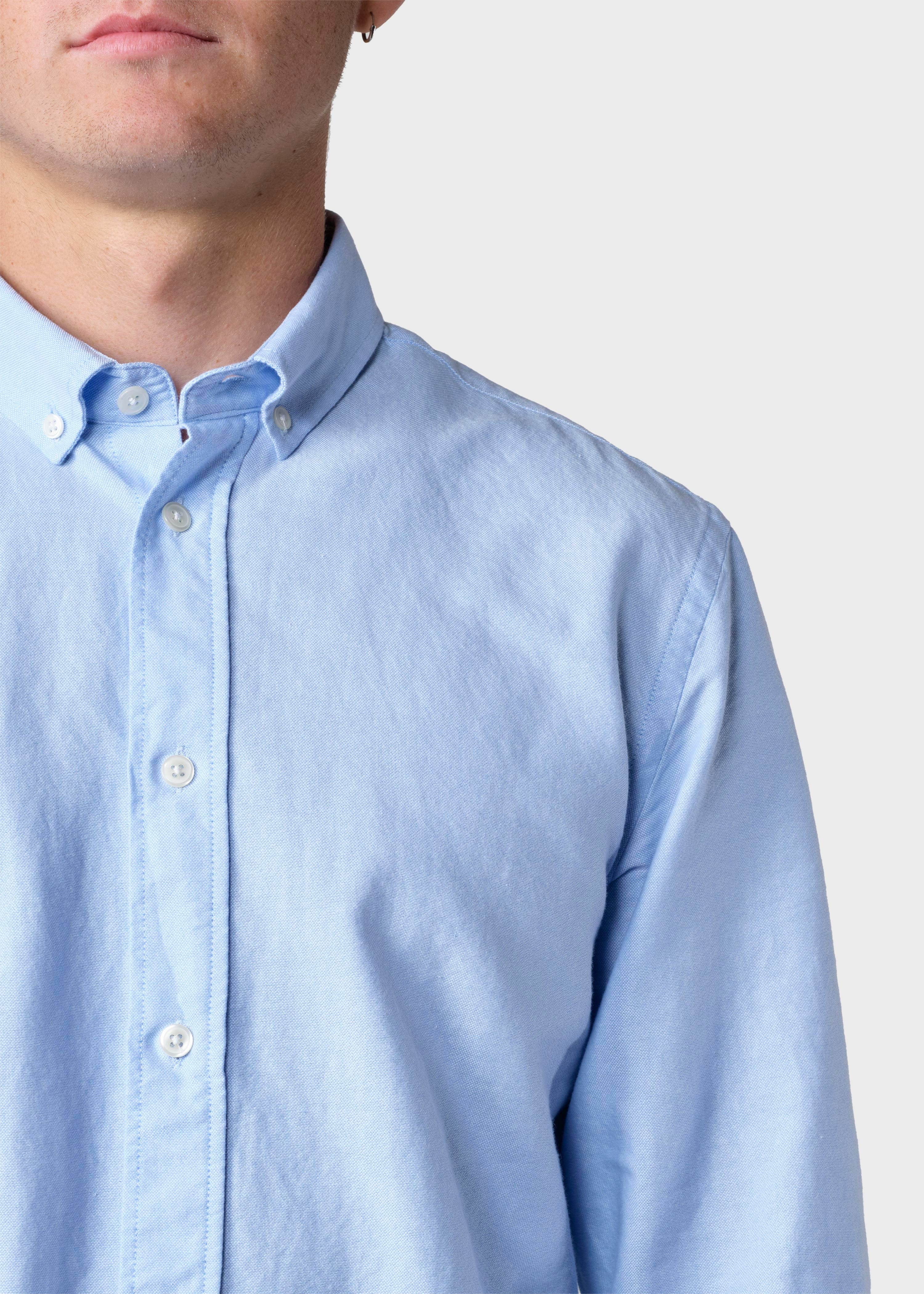 Basic Shirt Blue Melange
