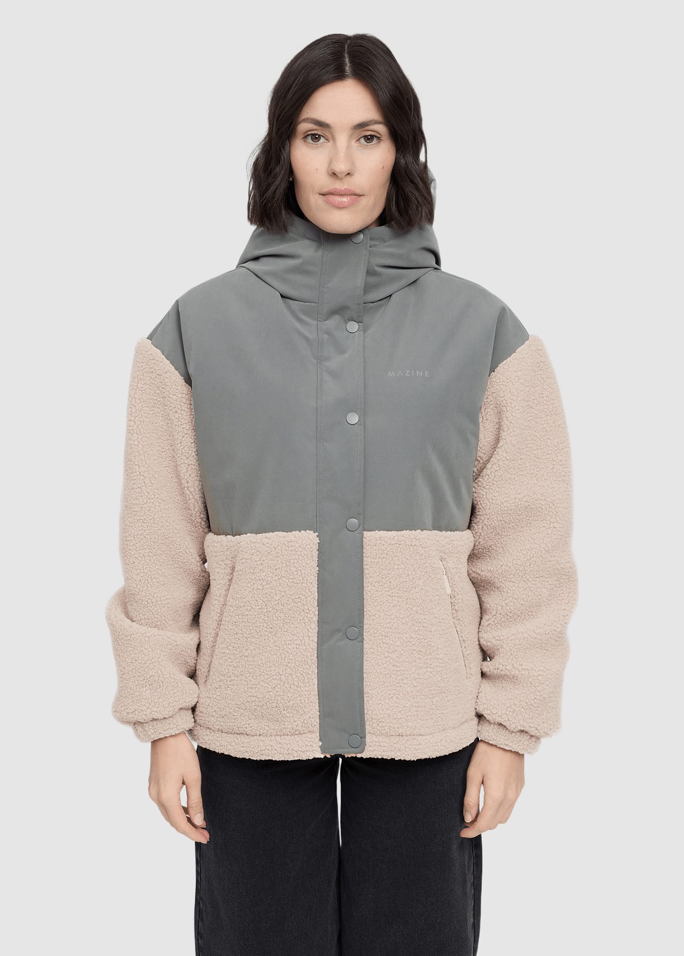 mazine-fabric-blocking-jacket-light-bottle-natural-1.jpeg Fabric Blocking Jacket Light Bottle Natural