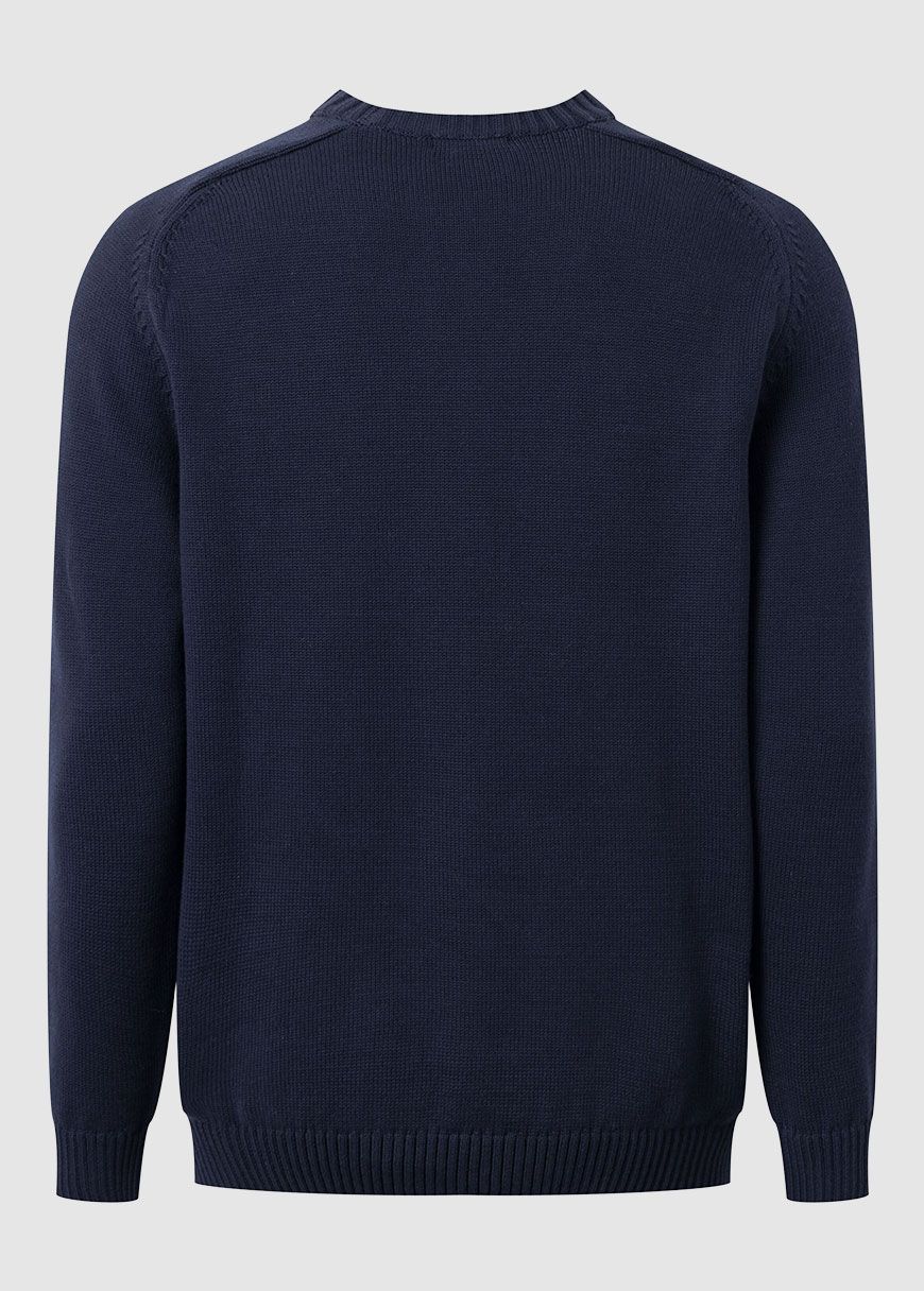 Plain Knitted Crew Neck Plain Knitted Crew Neck