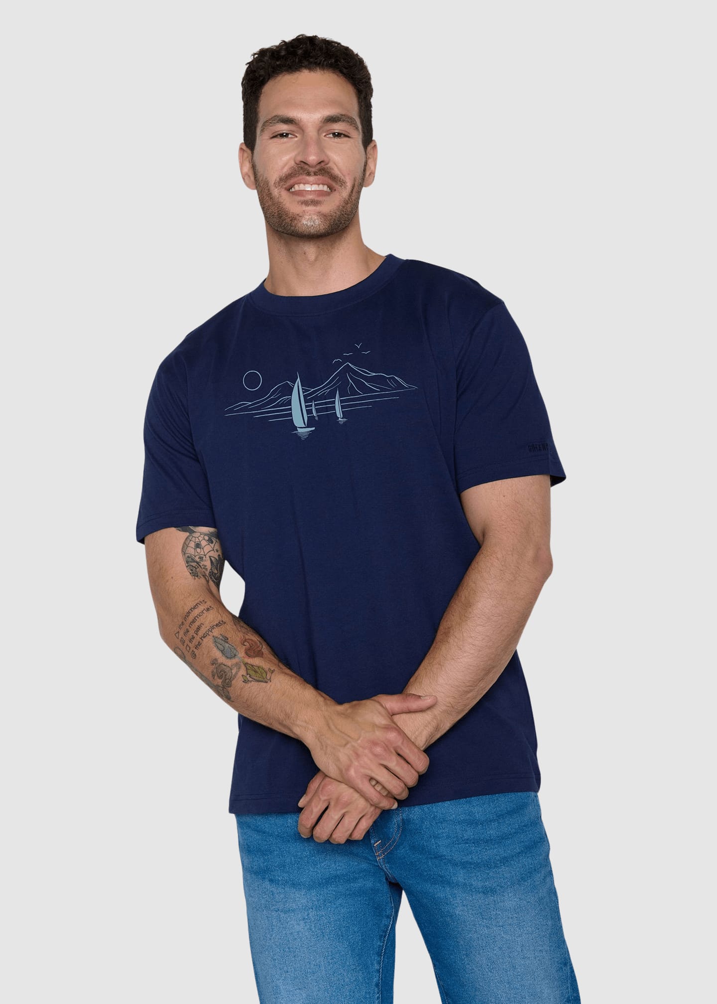 Sail Away Fusion T-Shirt Navy