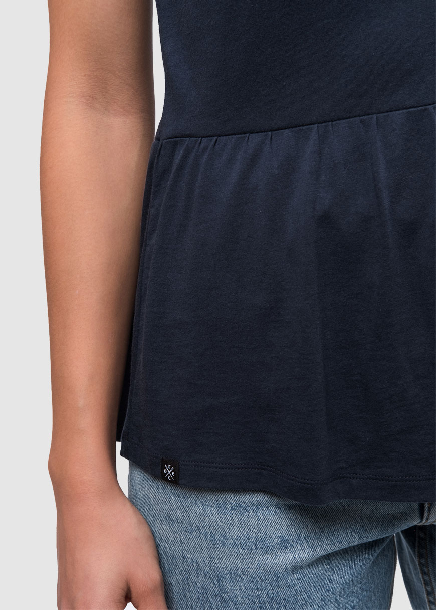 Tencel Peplum T-Shirt Tencel Peplum T-Shirt