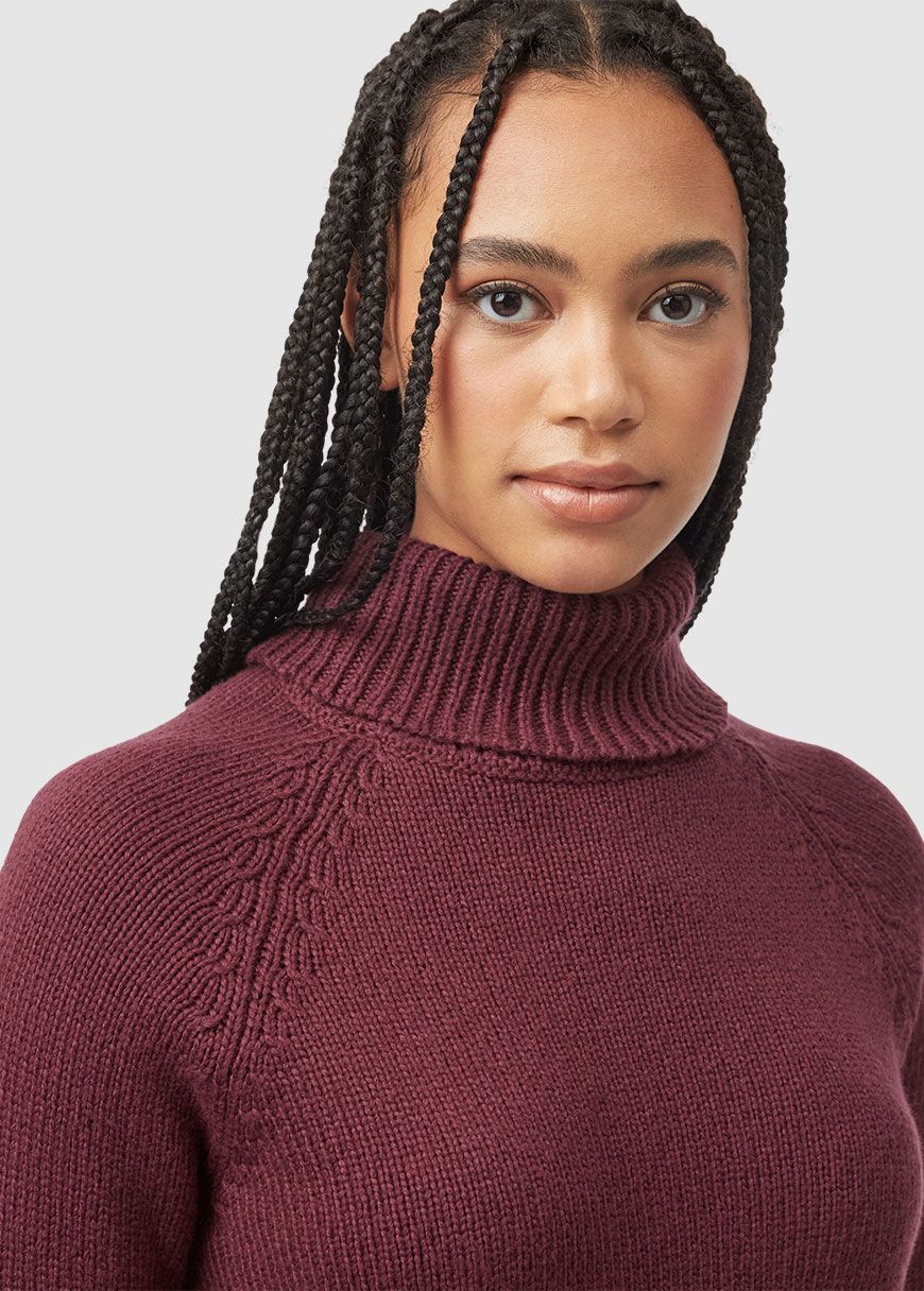 W Highline Wool Turtleneck Sweater