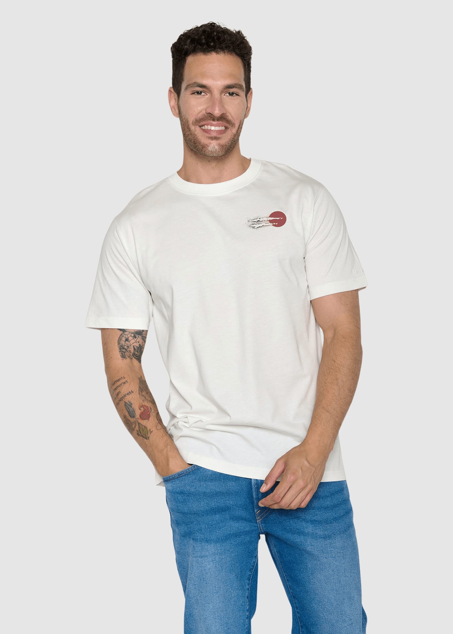 River Idyll Fusion T-Shirt Moonstone