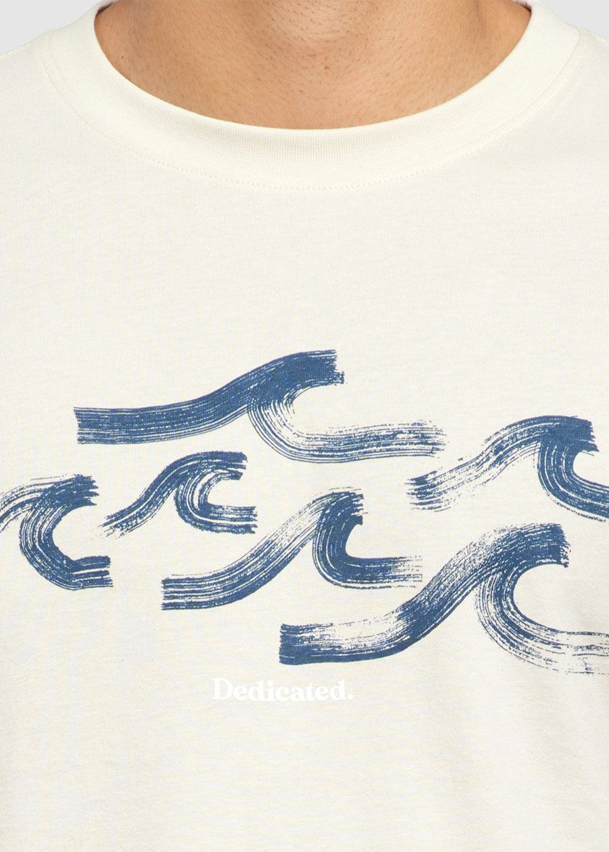 T-Shirt Stockholm Brush Waves Logo T-Shirt Stockholm Brush Waves Logo