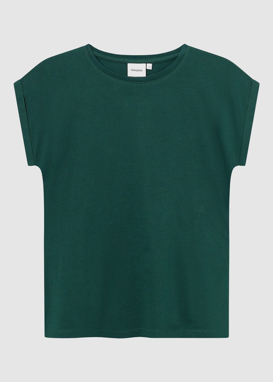 dedicated_t_shirt_visby_base_AW_25_DED_22494_Dark_Green_2_4db63e57ba T-Shirt Visby Base