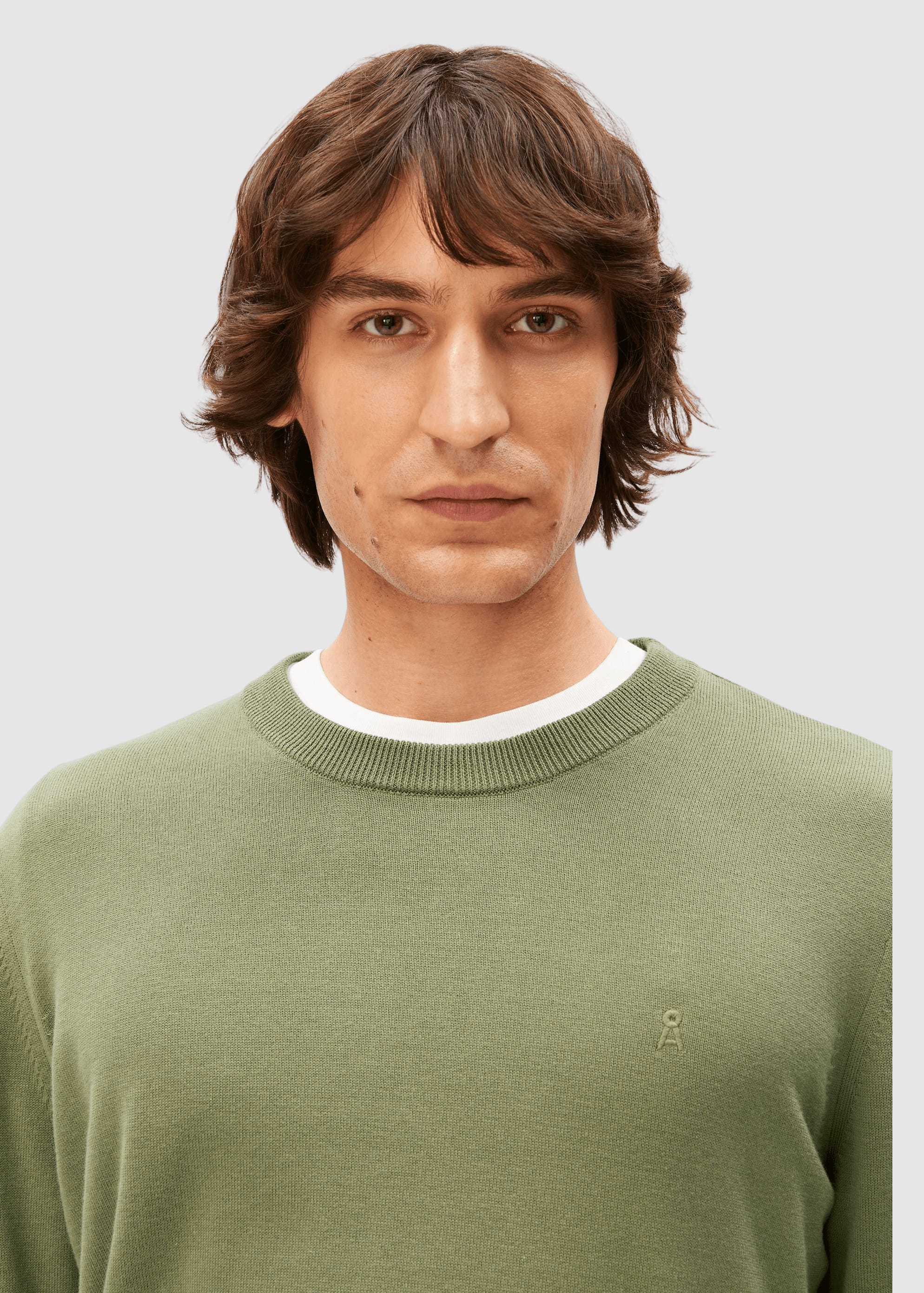 Loukaa Knit Sweater Fatigue Green Loukaa Knit Sweater Fatigue Green