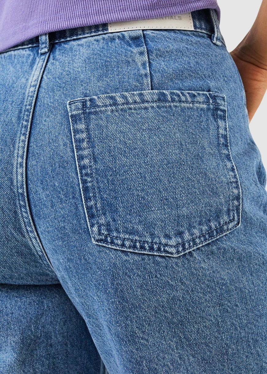 Shelby Hemp Denim Wide Leg Jean Long Shelby Hemp Denim Wide Leg Jean Long