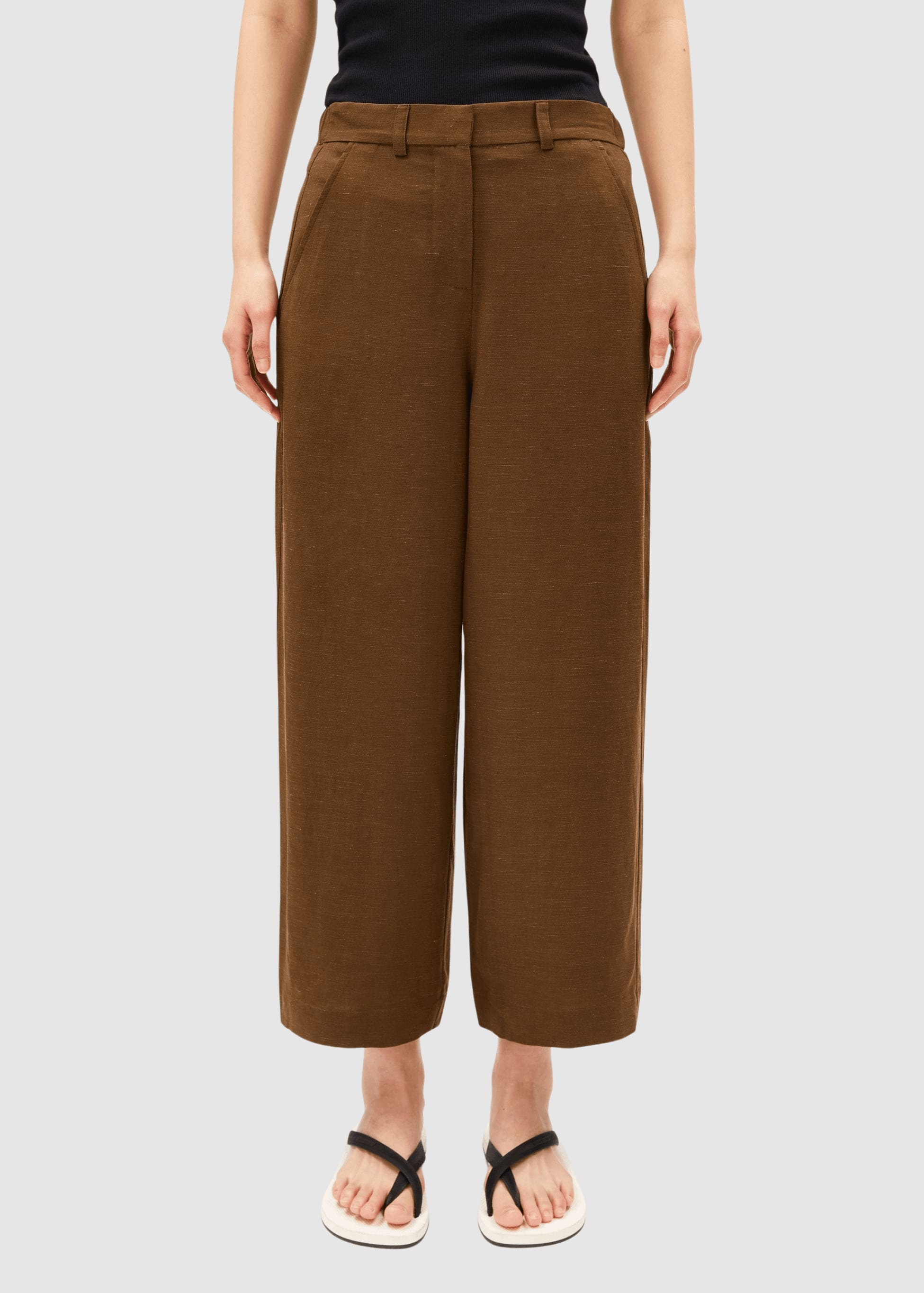 Caarunus Lino Pant Dried Palm