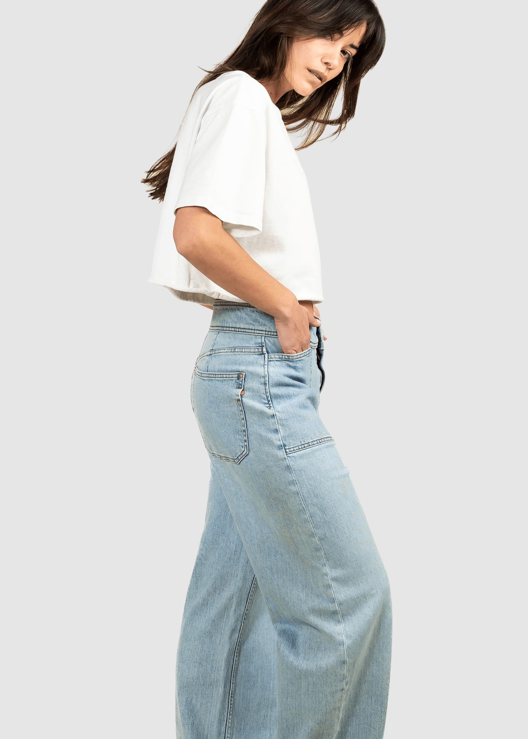 Farrah Worker Steel Blue