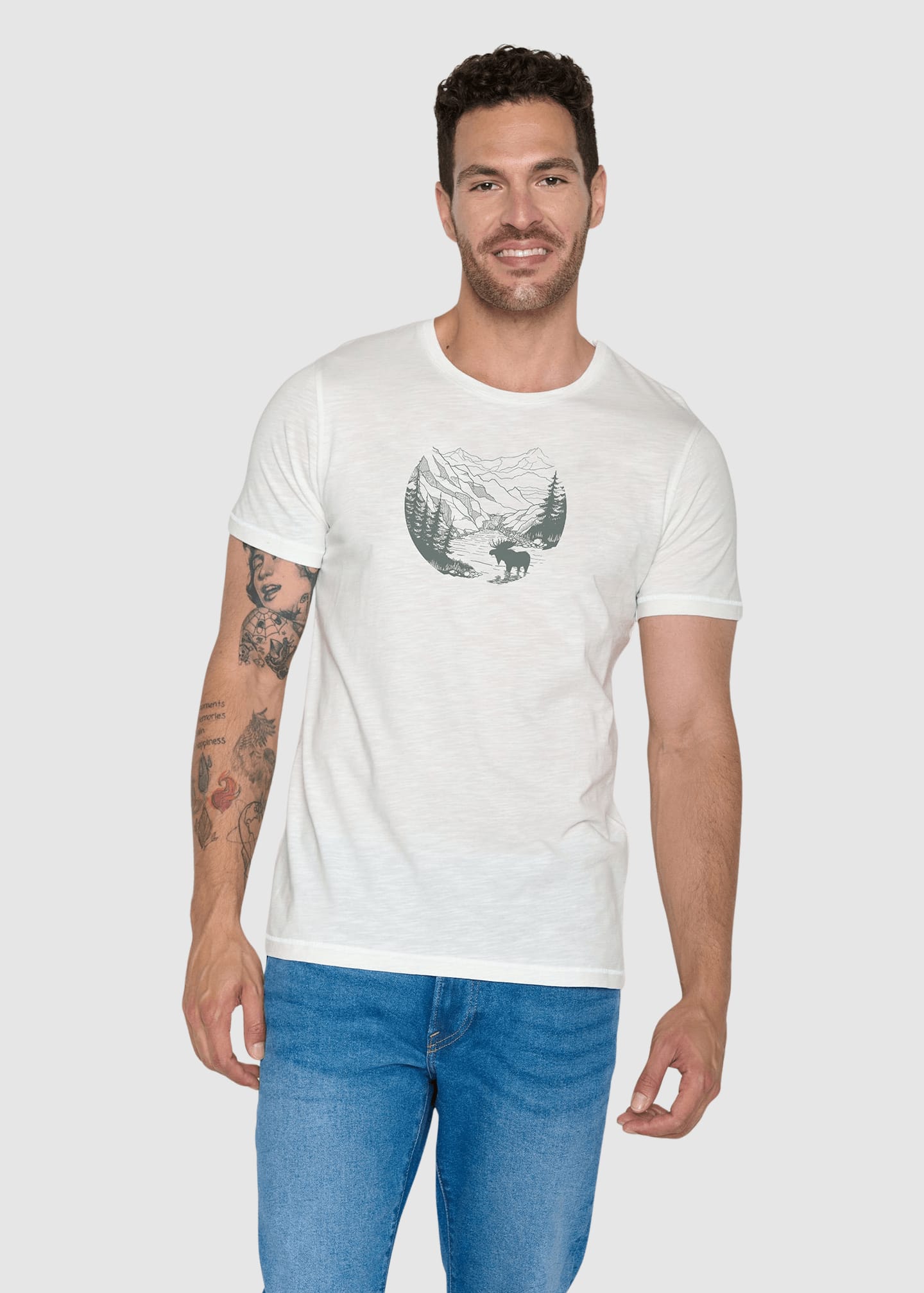 Moose Creek Spice T-Shirt Moonstone