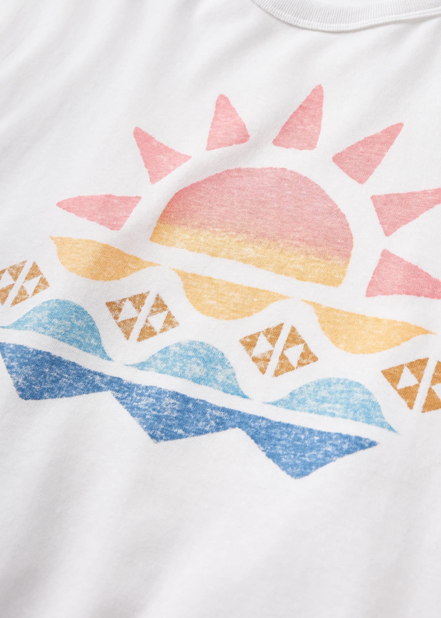 Sunray Recycled Cotton Vest White